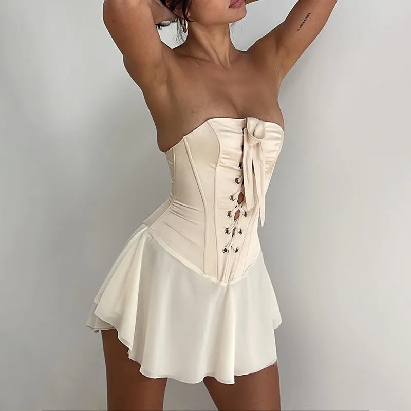 Adelia Corset Mini Dress