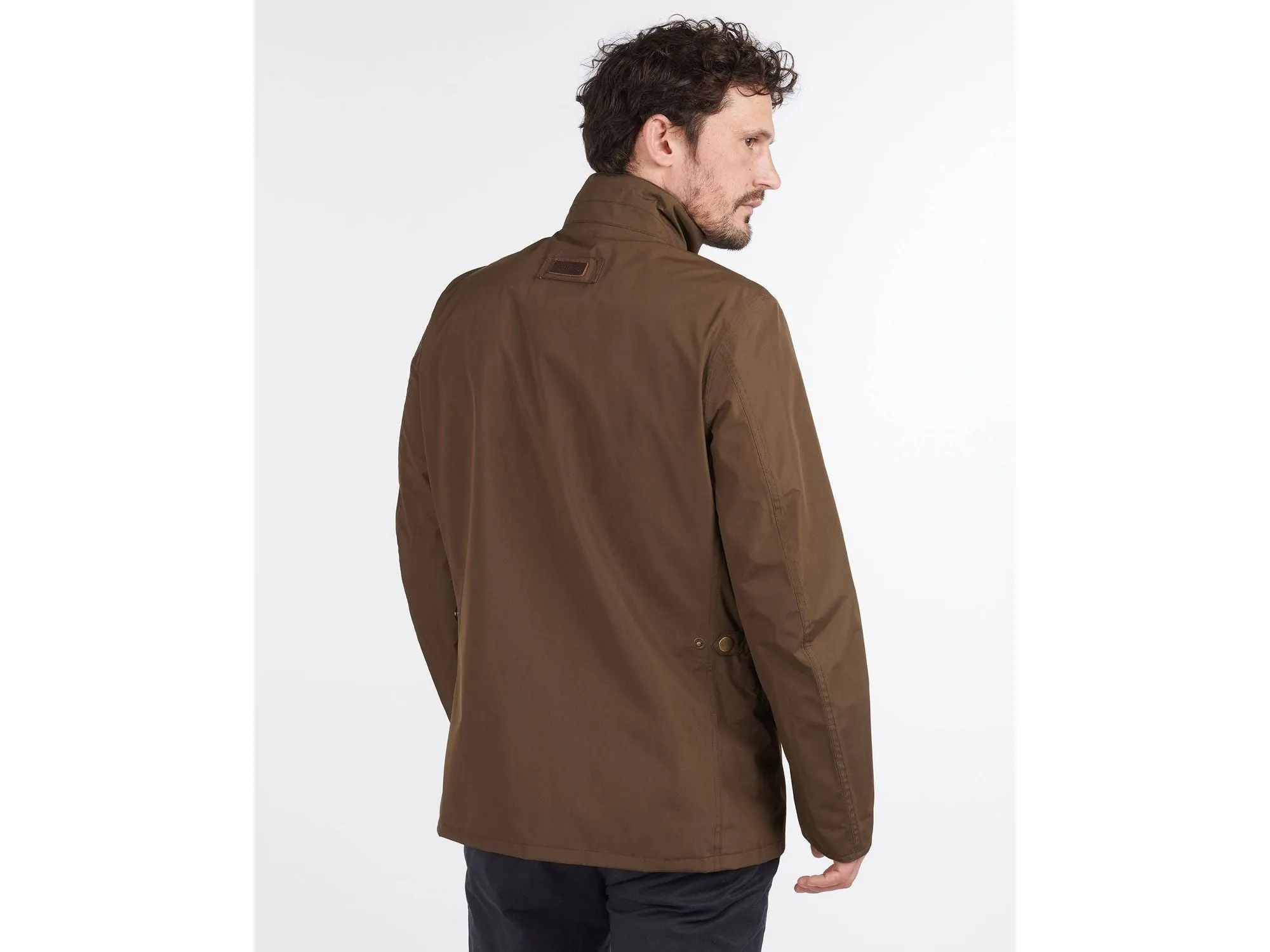 Barbour Spoonbill Waterproof Breathable Jacket In Dark Olive