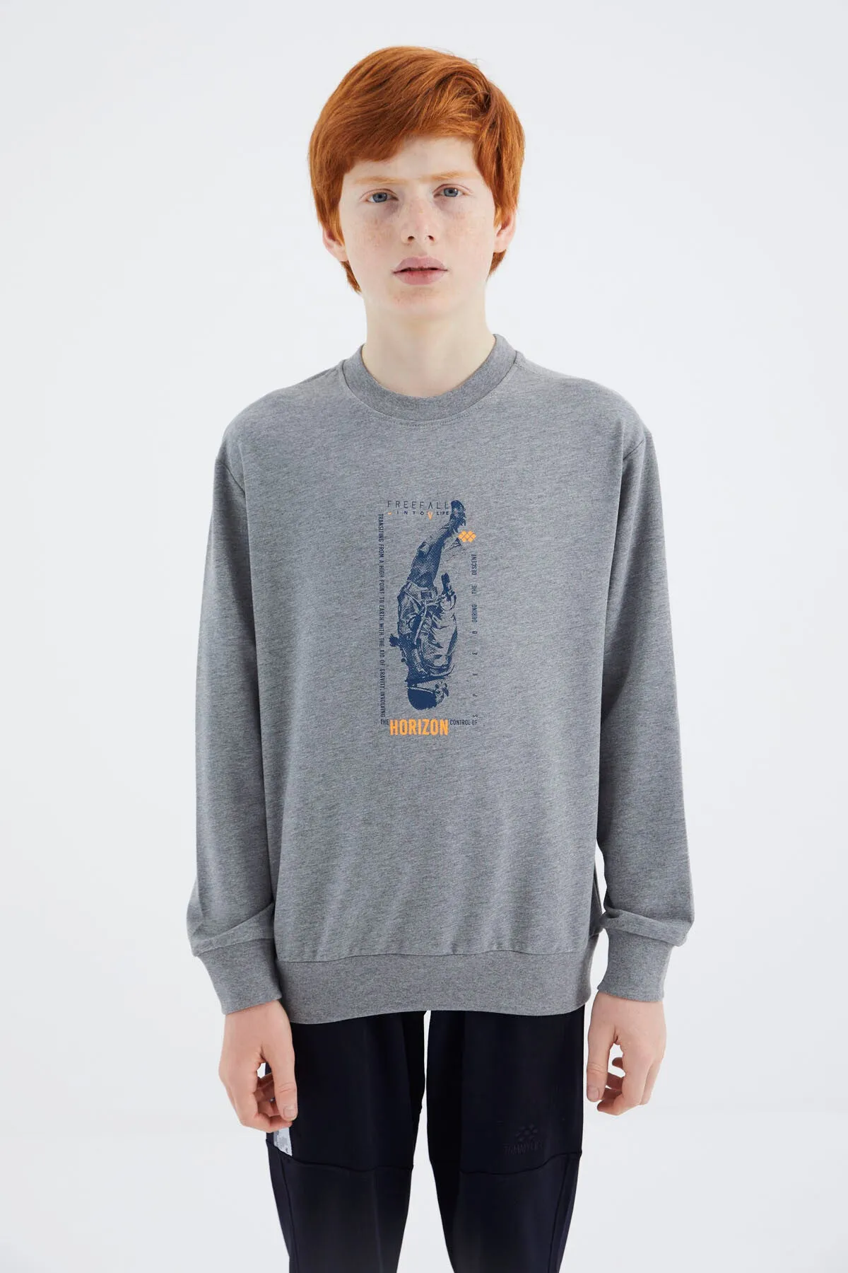 baskili erkek çocuk sweatshirt - 11174