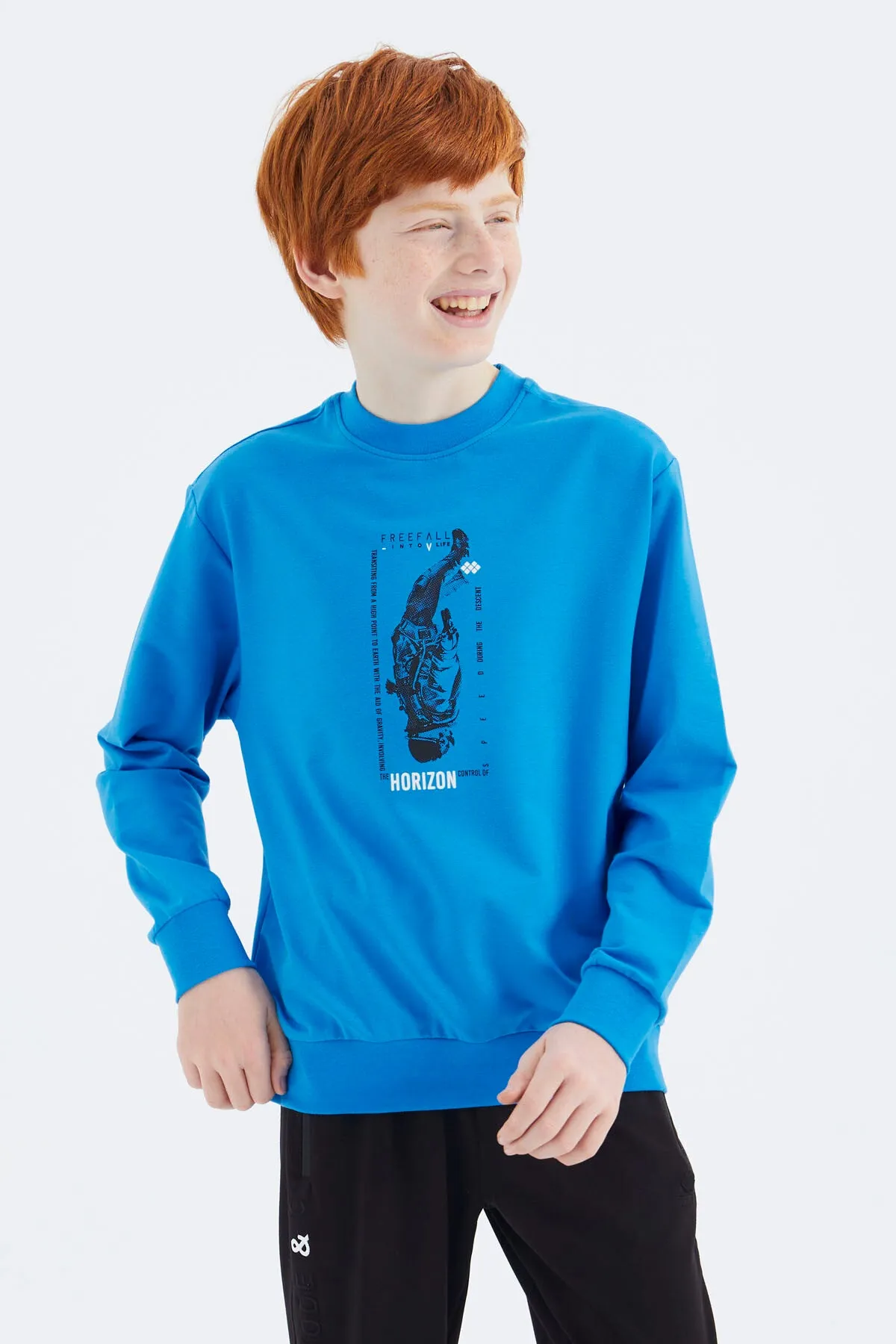 baskili erkek çocuk sweatshirt - 11174