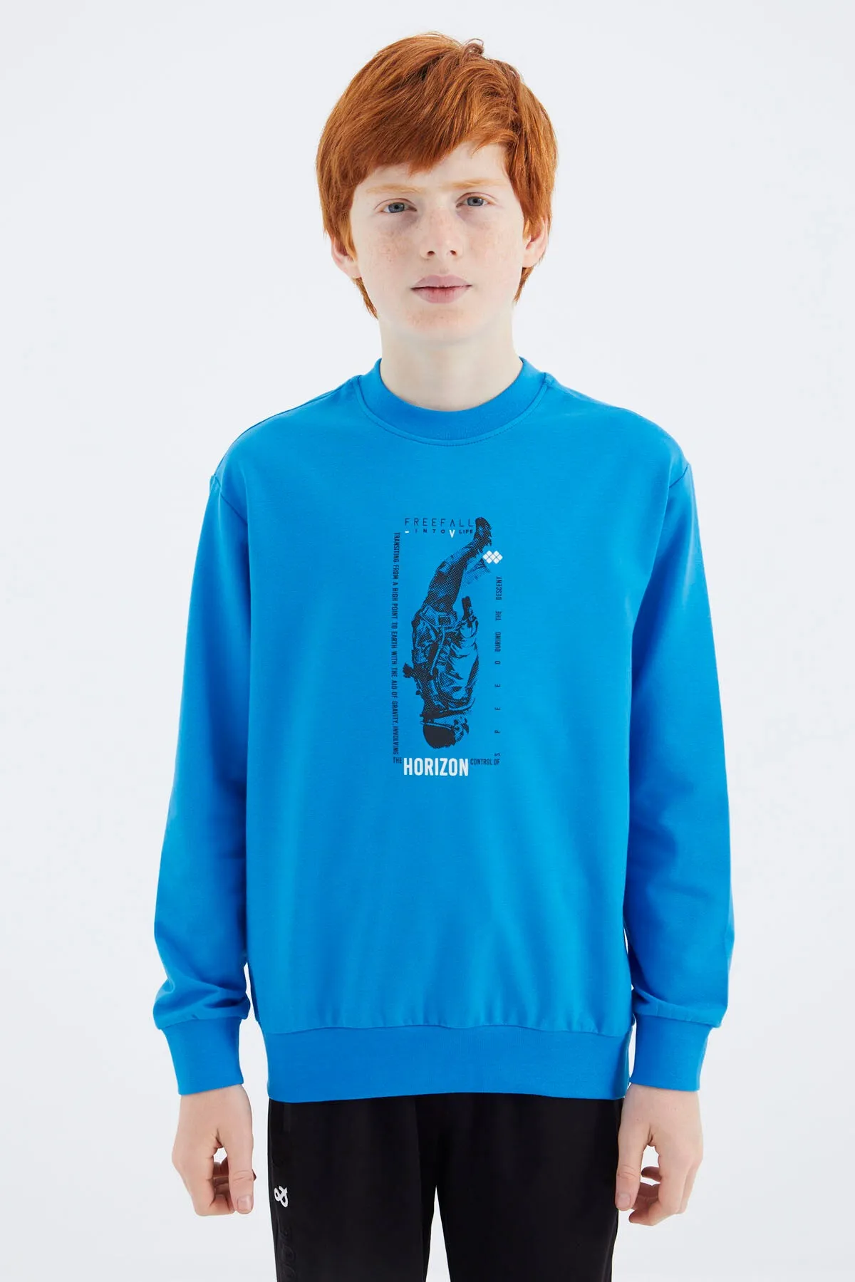 baskili erkek çocuk sweatshirt - 11174