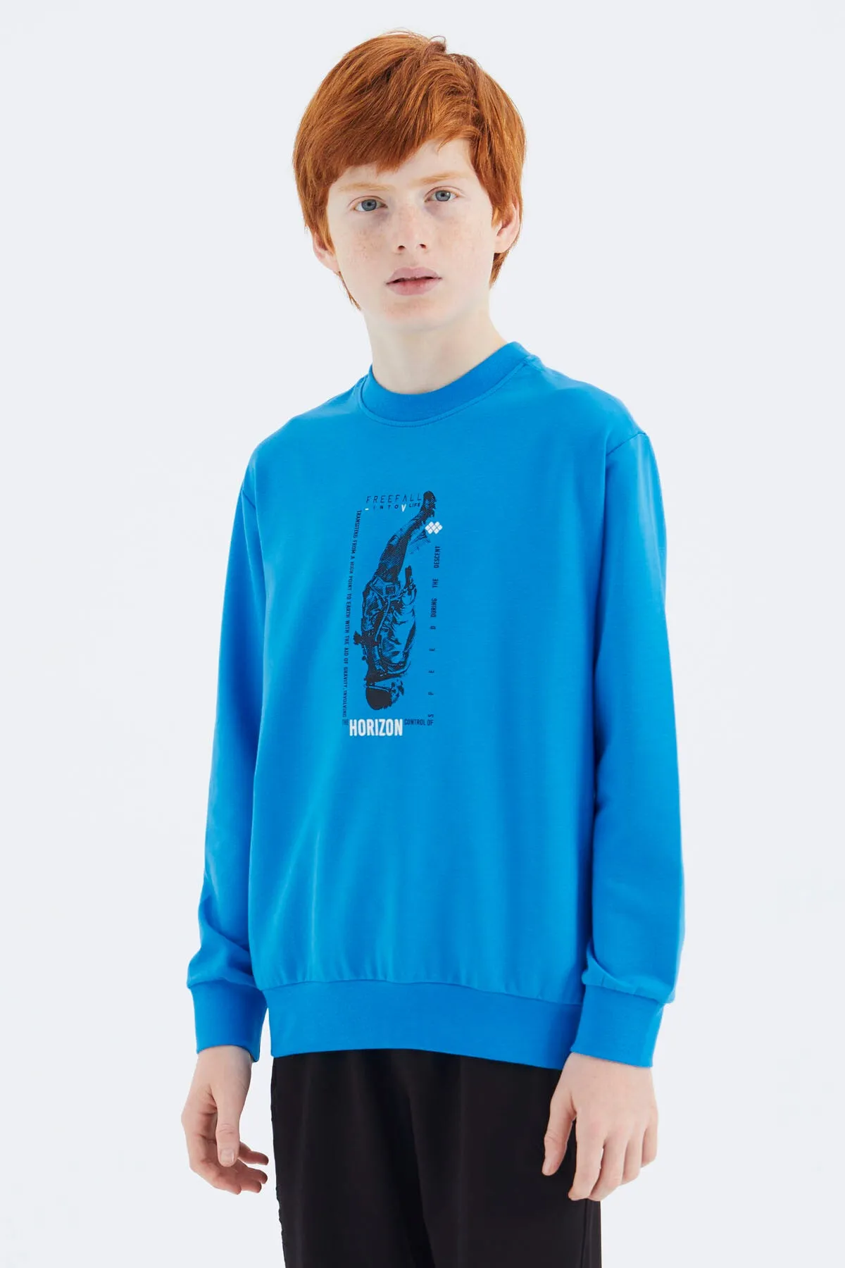 baskili erkek çocuk sweatshirt - 11174