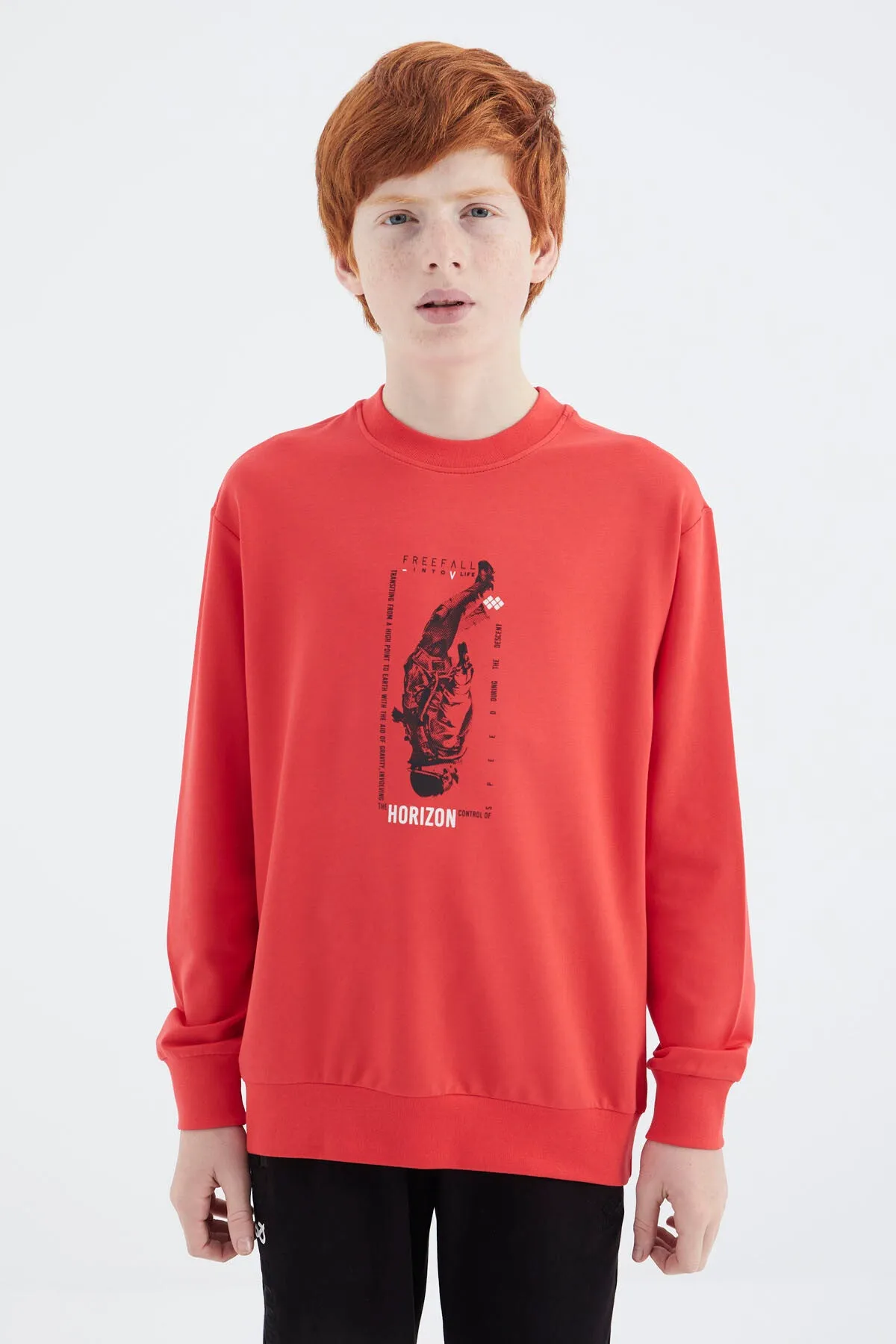 baskili erkek çocuk sweatshirt - 11174