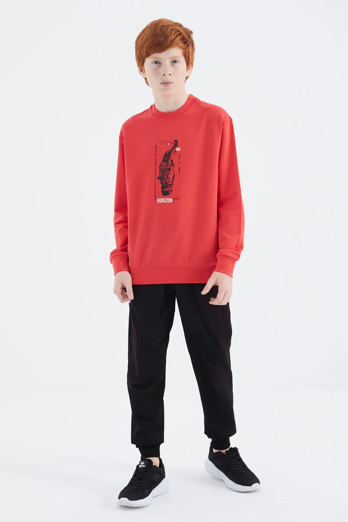 baskili erkek çocuk sweatshirt - 11174