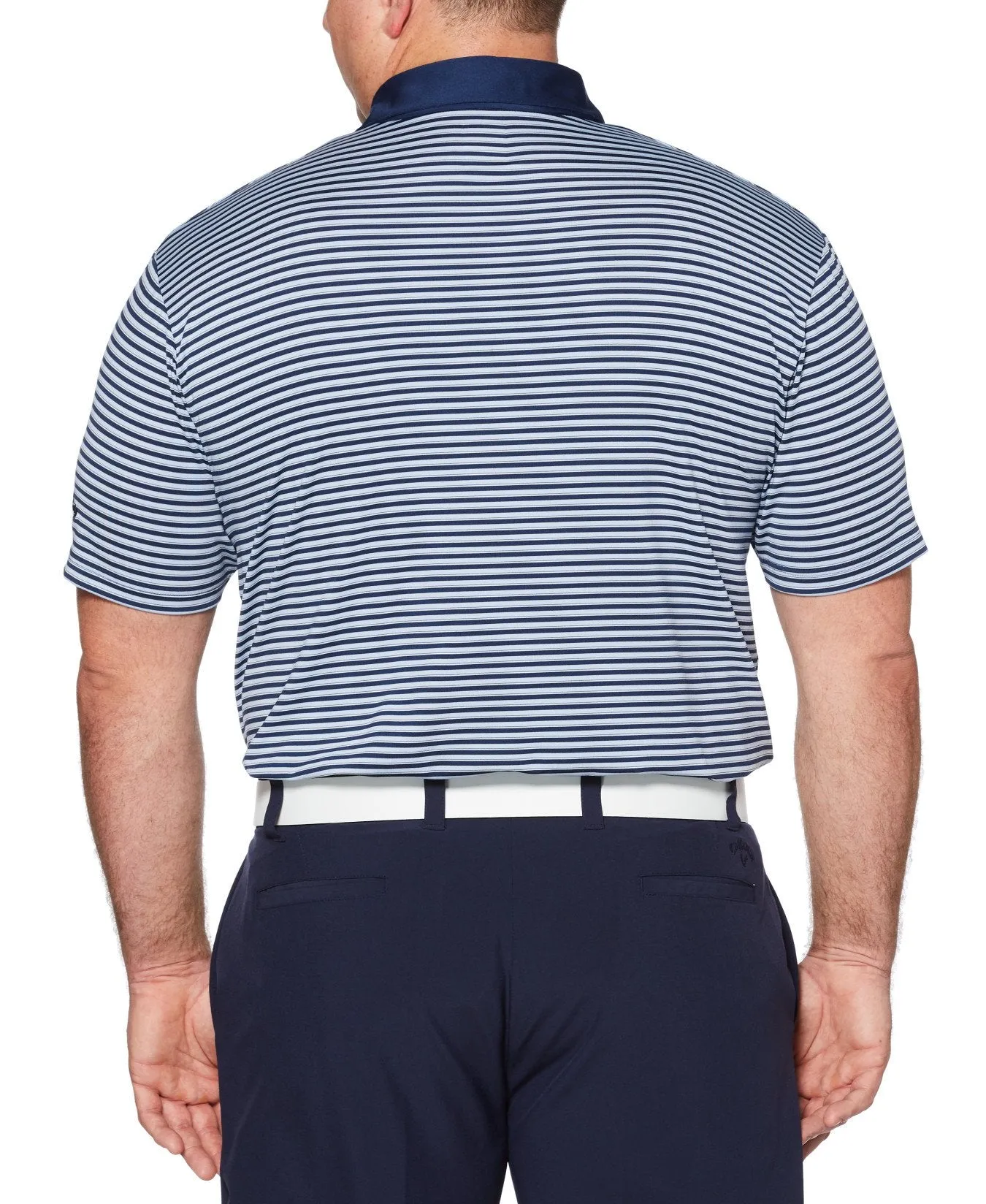 Big & Tall Refined 3-Color Stripe Polo