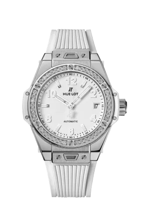 BIG BANG - ONE CLICK STEEL WHITE DIAMONDS - 39MM