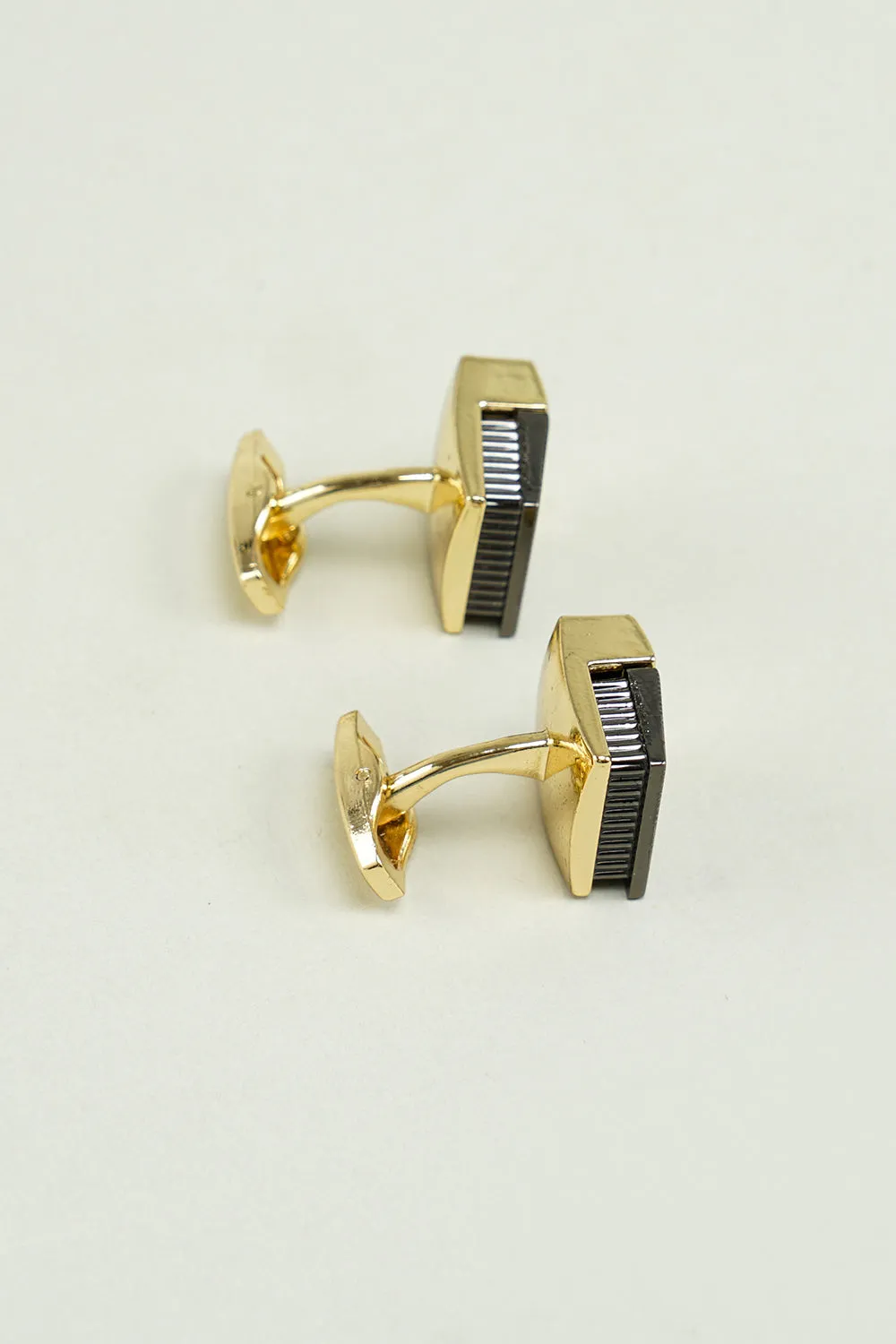 Black Tuxedo Shirts Cufflinks for Men