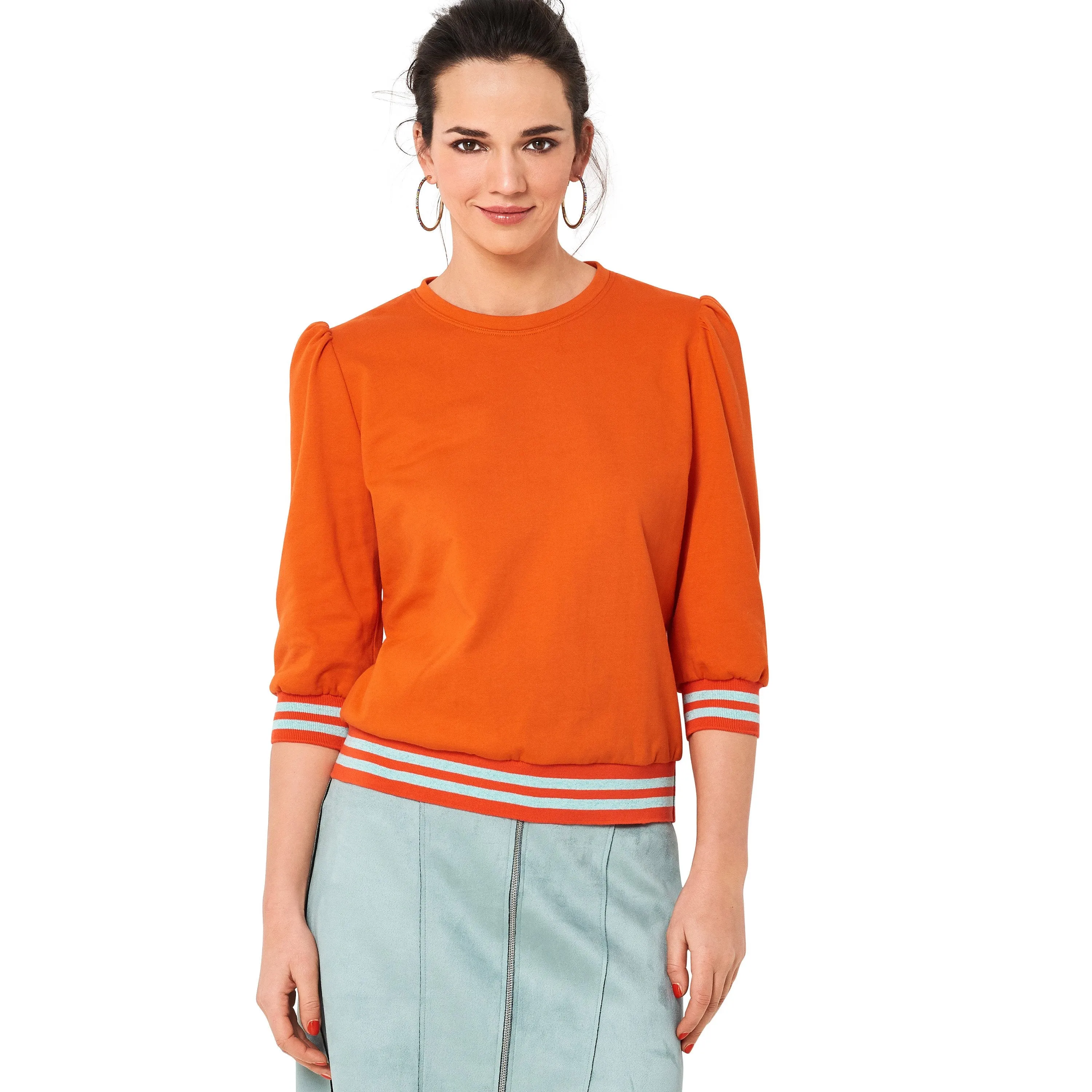 Burda Sewing Pattern 6109 Sweatshirt