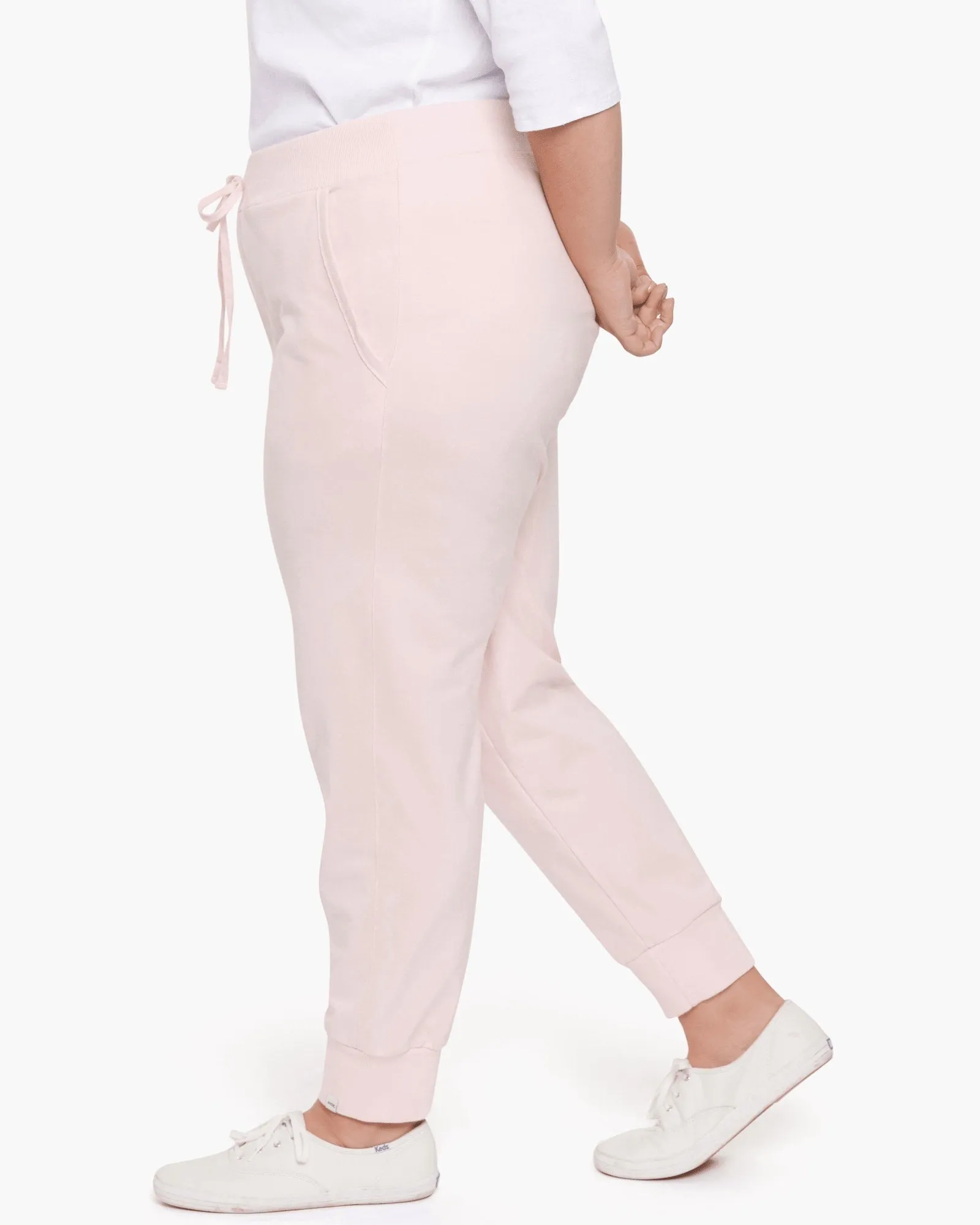 Camille Drawstring Joggers | Carnation