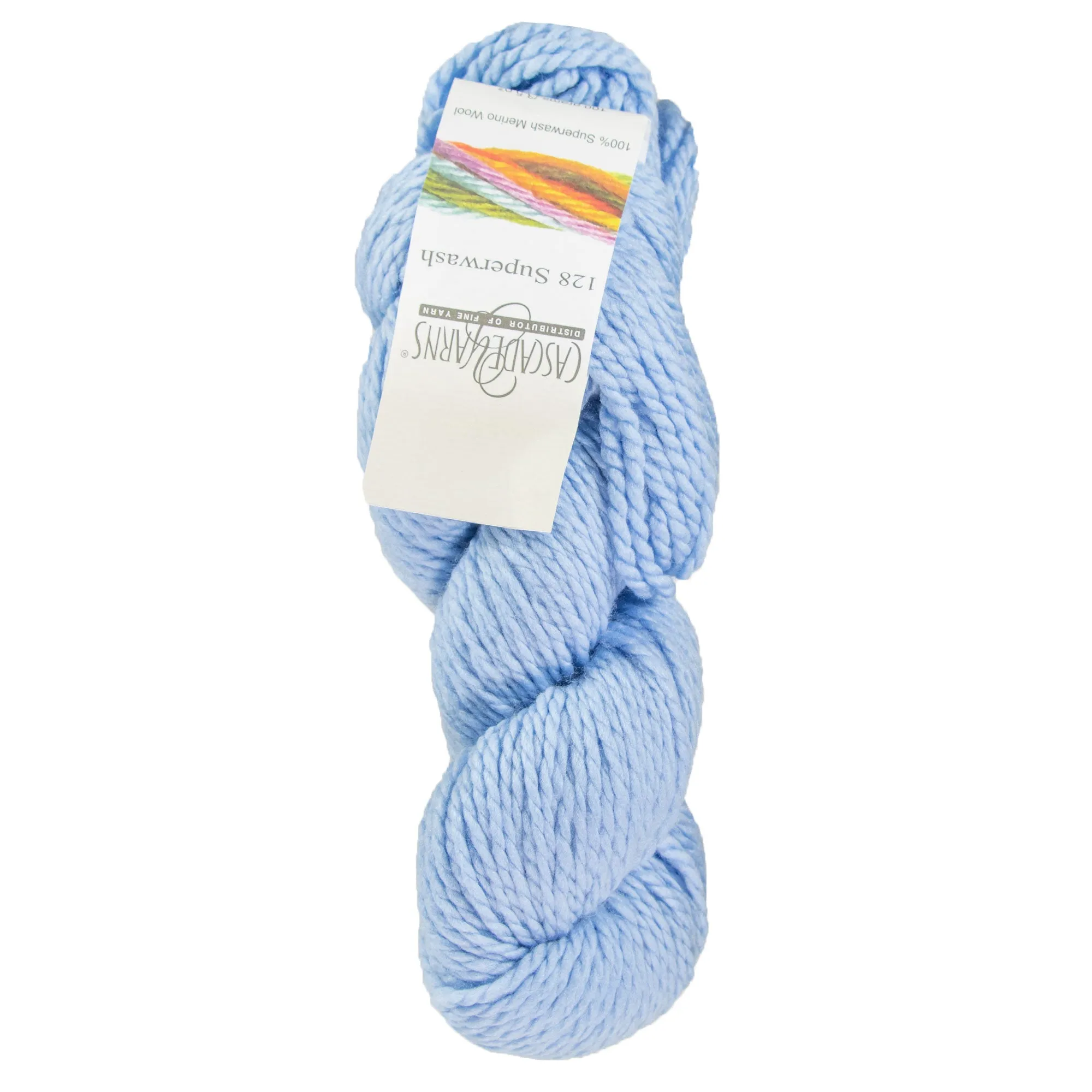 Cascade Yarns 128 Superwash Yarn - 897 Baby Denim