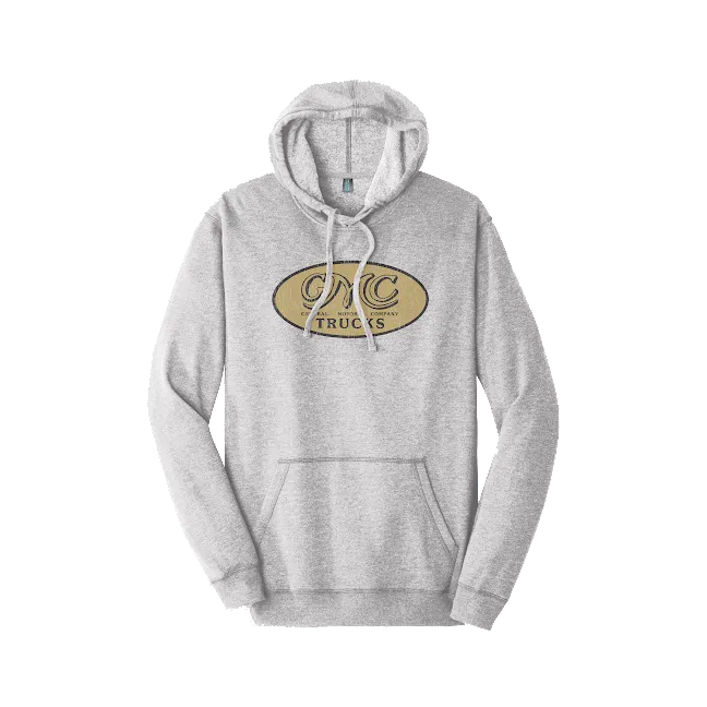 Classic Oval GMC Trucks Lightweight Fleece Hoodie