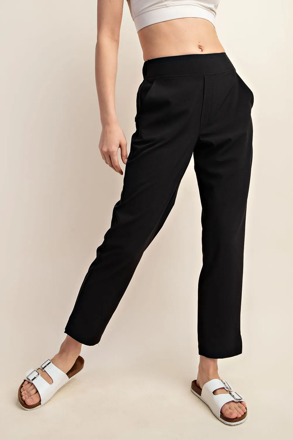 Crinkle Woven Pant