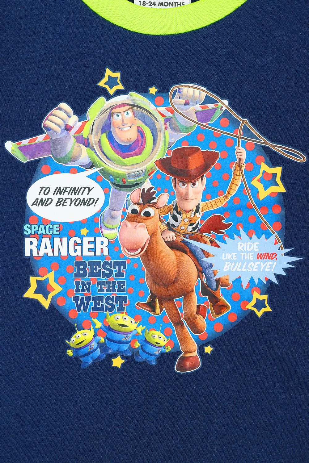 Disney Toy Story Space Ranger and Bullseye Long Pyjamas