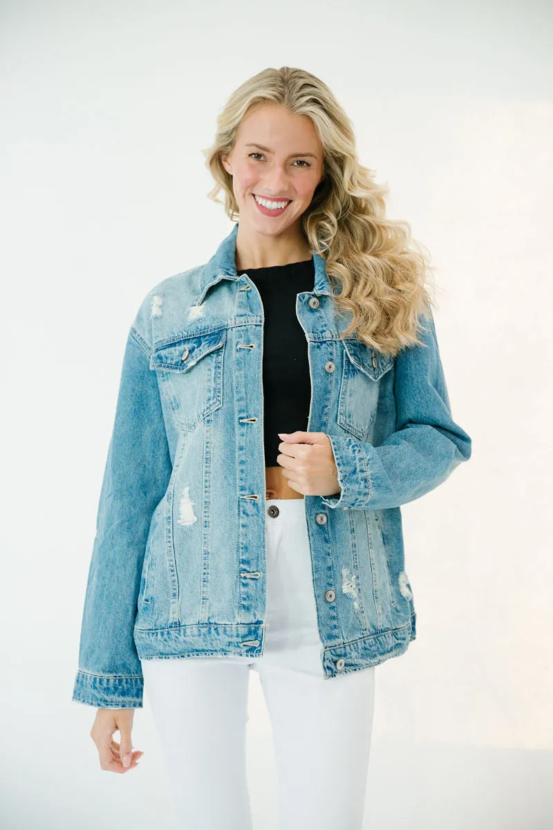 EASY TIGER DENIM JACKET