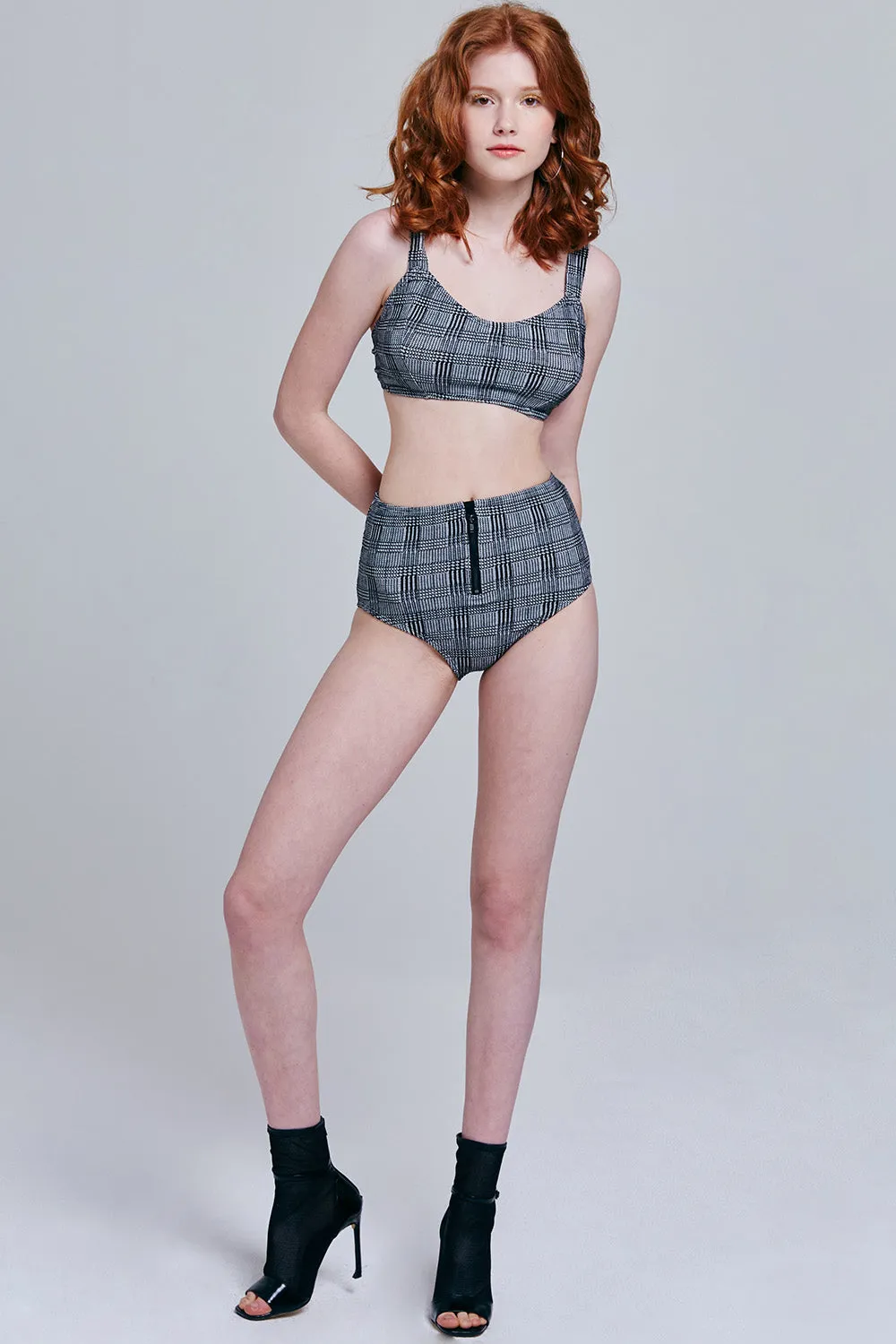 Effie 2-Piece Plaid Bikini Set