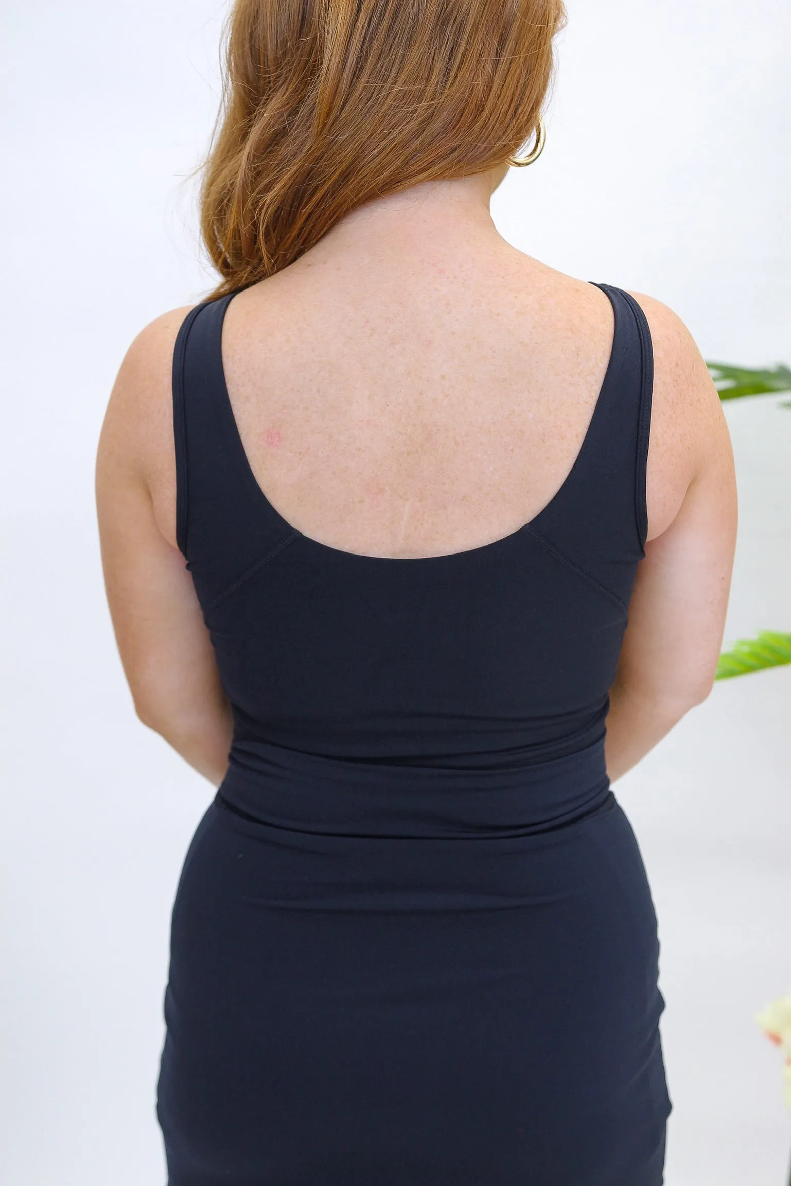 Essential Seamless Tank- Black