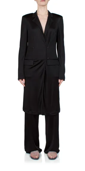 Fluid Jersey Classic Coat