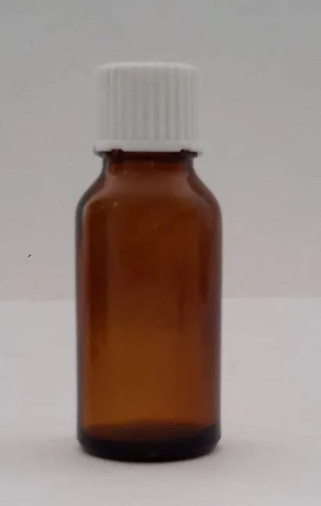 Glass Dropper Bottle Amber 10 mls