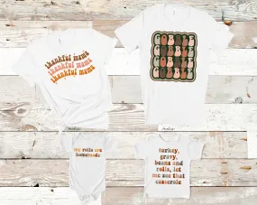 Group Thanksgiving Shirts