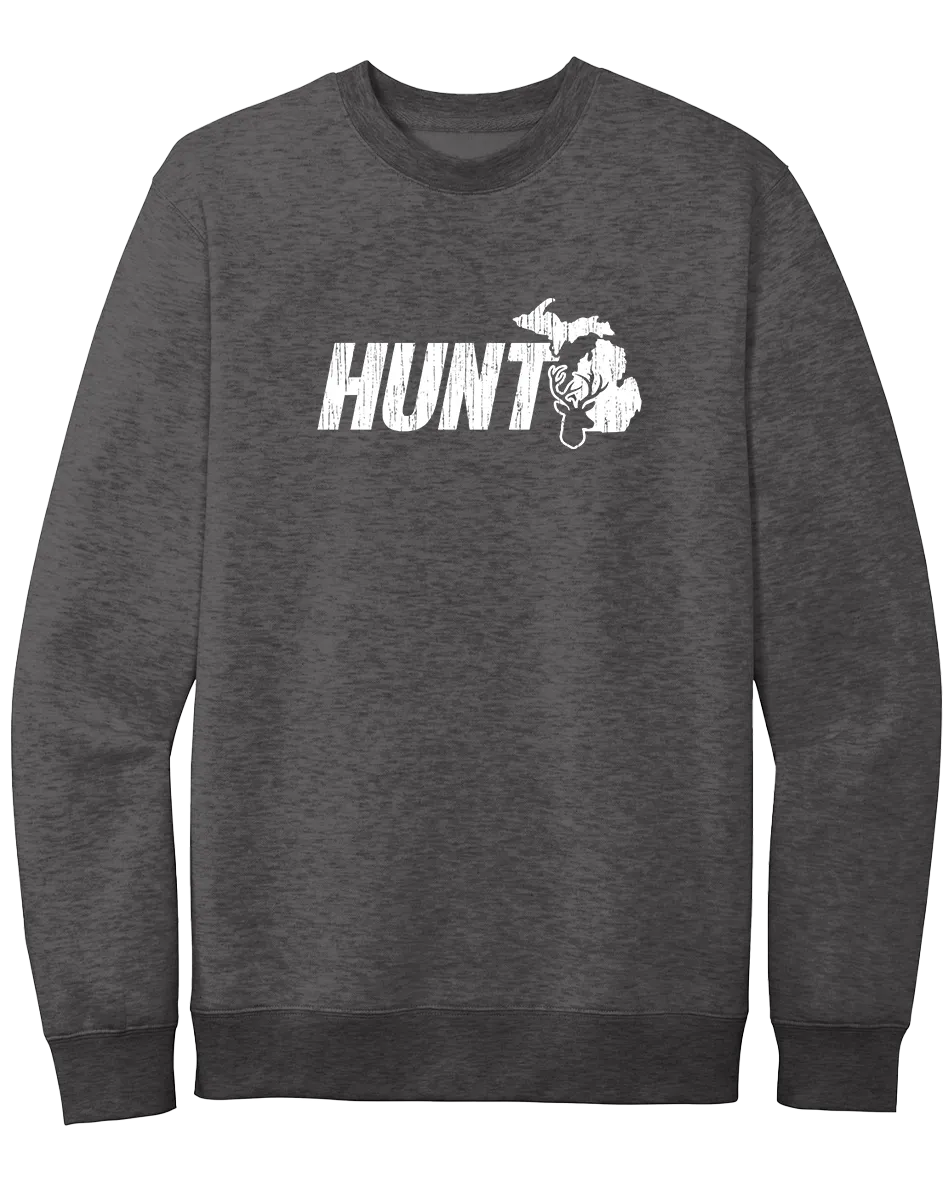 Hunt Michigan Crewneck Sweatshirt