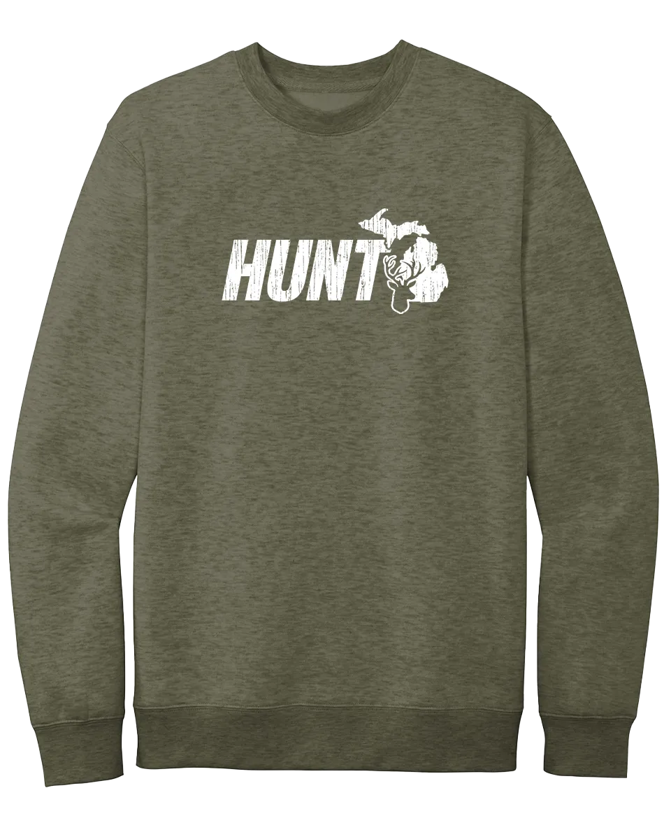 Hunt Michigan Crewneck Sweatshirt