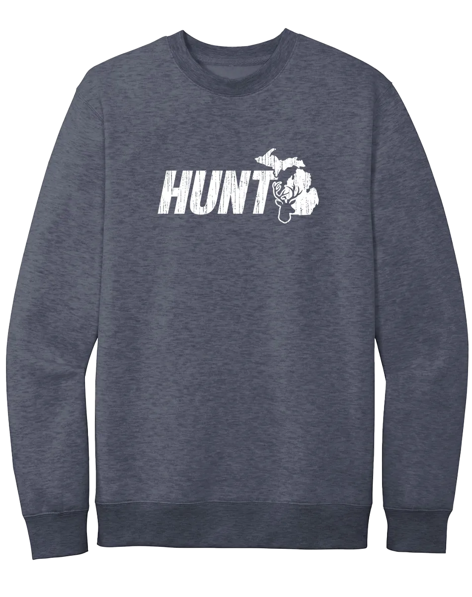 Hunt Michigan Crewneck Sweatshirt