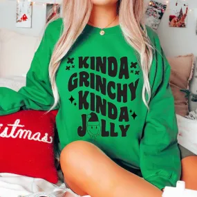 Kinda Jolly • Green Pullover