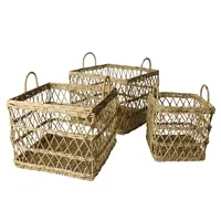 Kuta Rattan Baskets - Set of 3 - Rattan