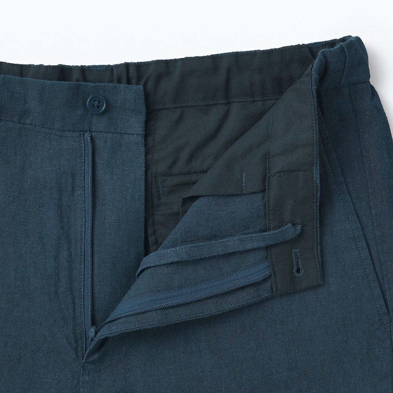 Linen Tapered Pants