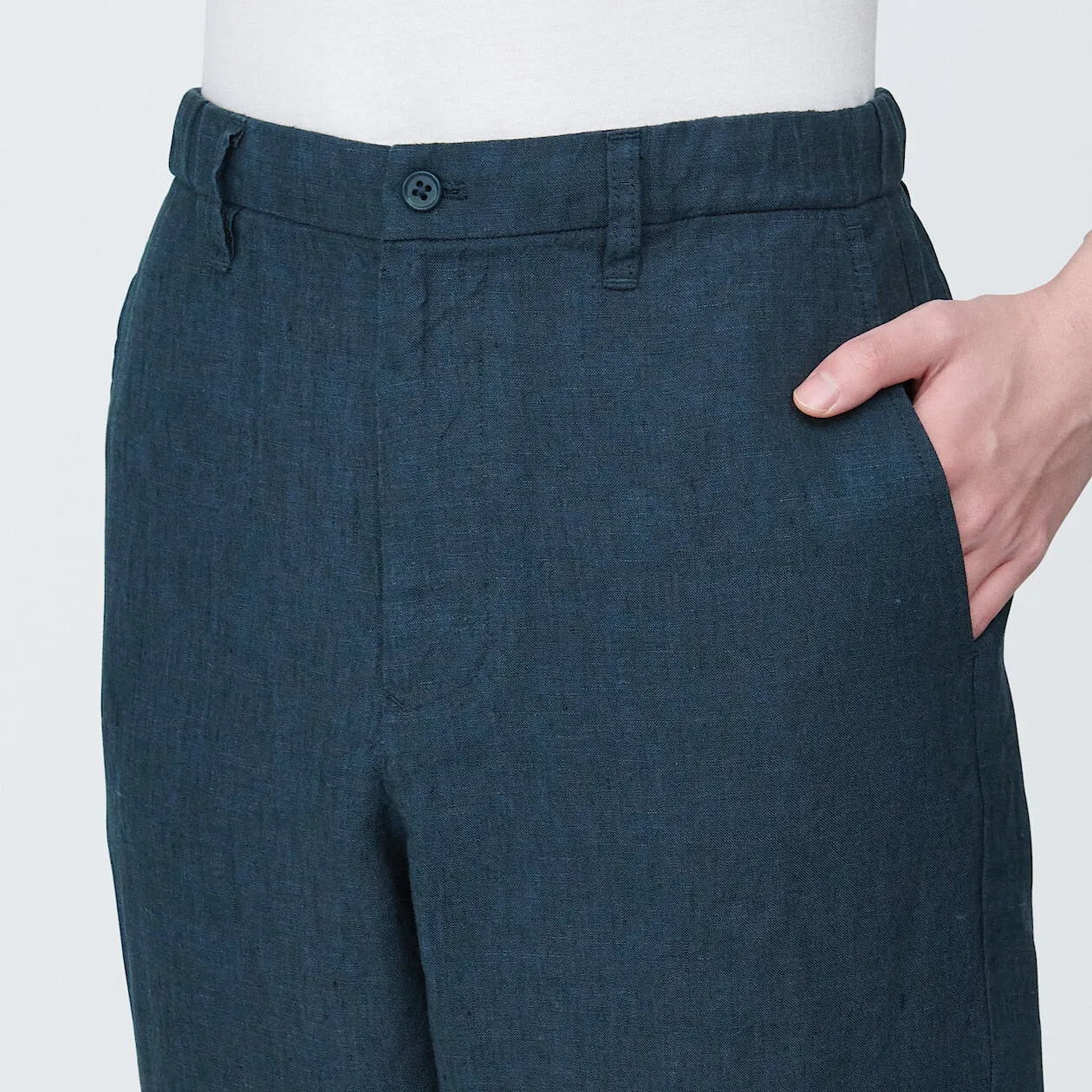 Linen Tapered Pants