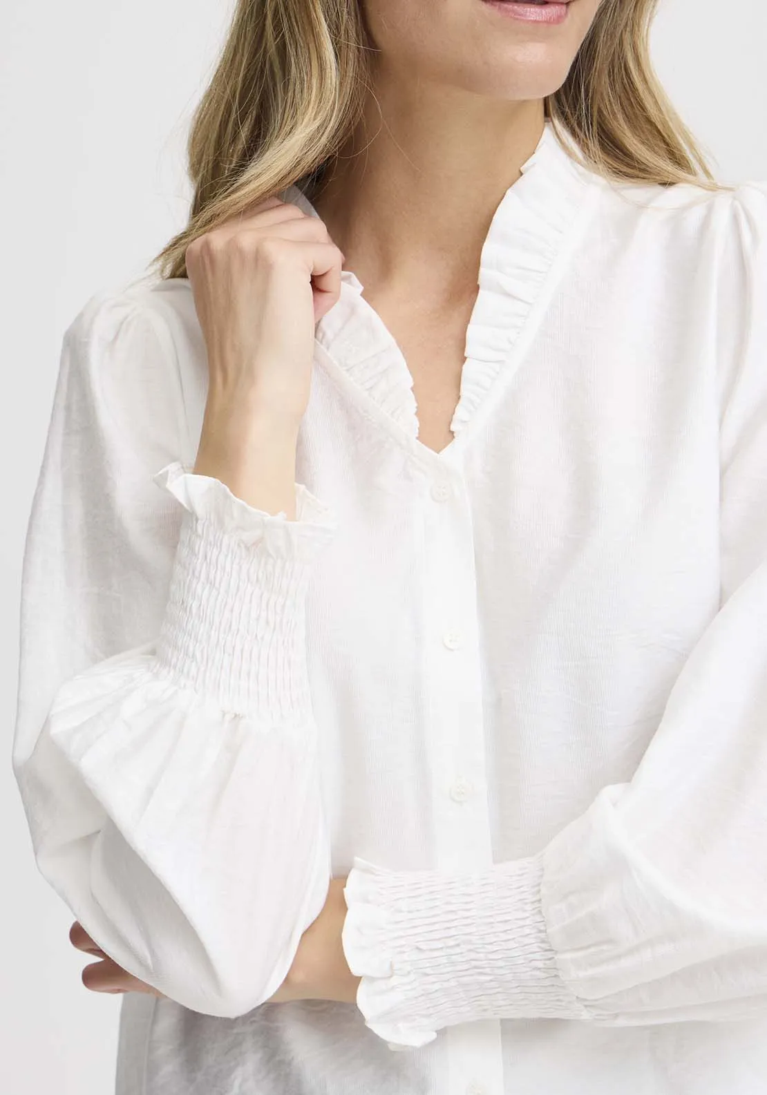 Long Sleeve Shirt - Blanc De Blanc