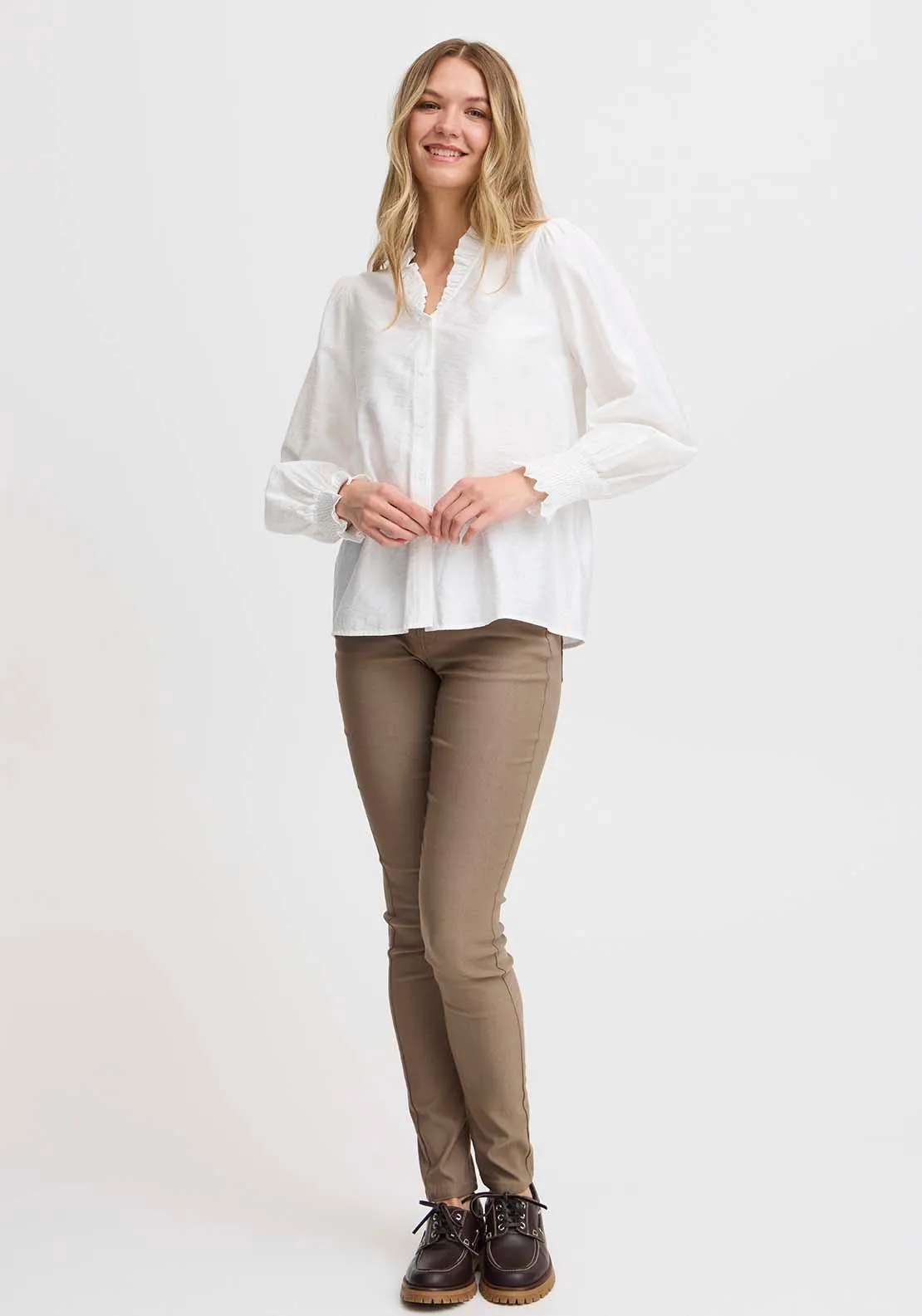 Long Sleeve Shirt - Blanc De Blanc