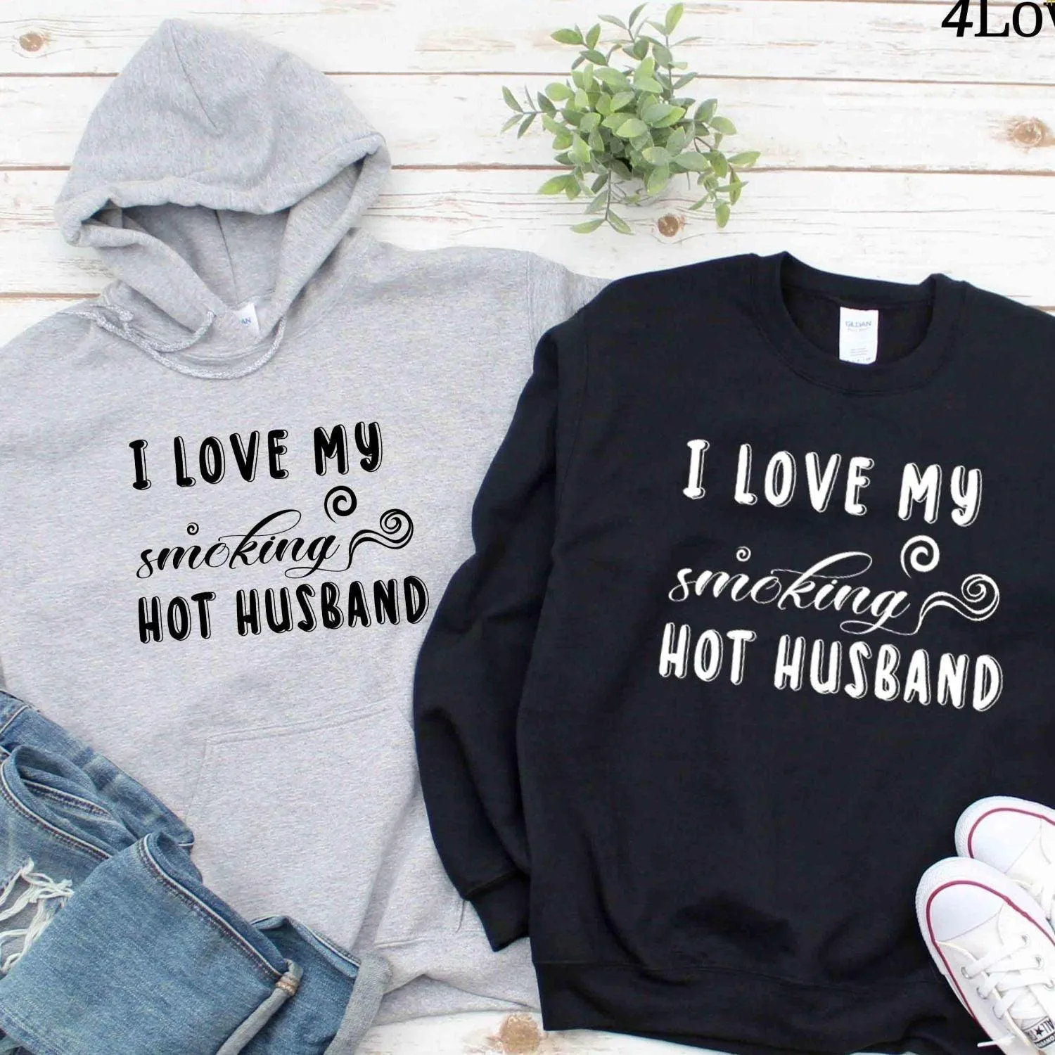 Matching Husband & Wife Outfits: I Love My Smoking Hot Husband Apparel