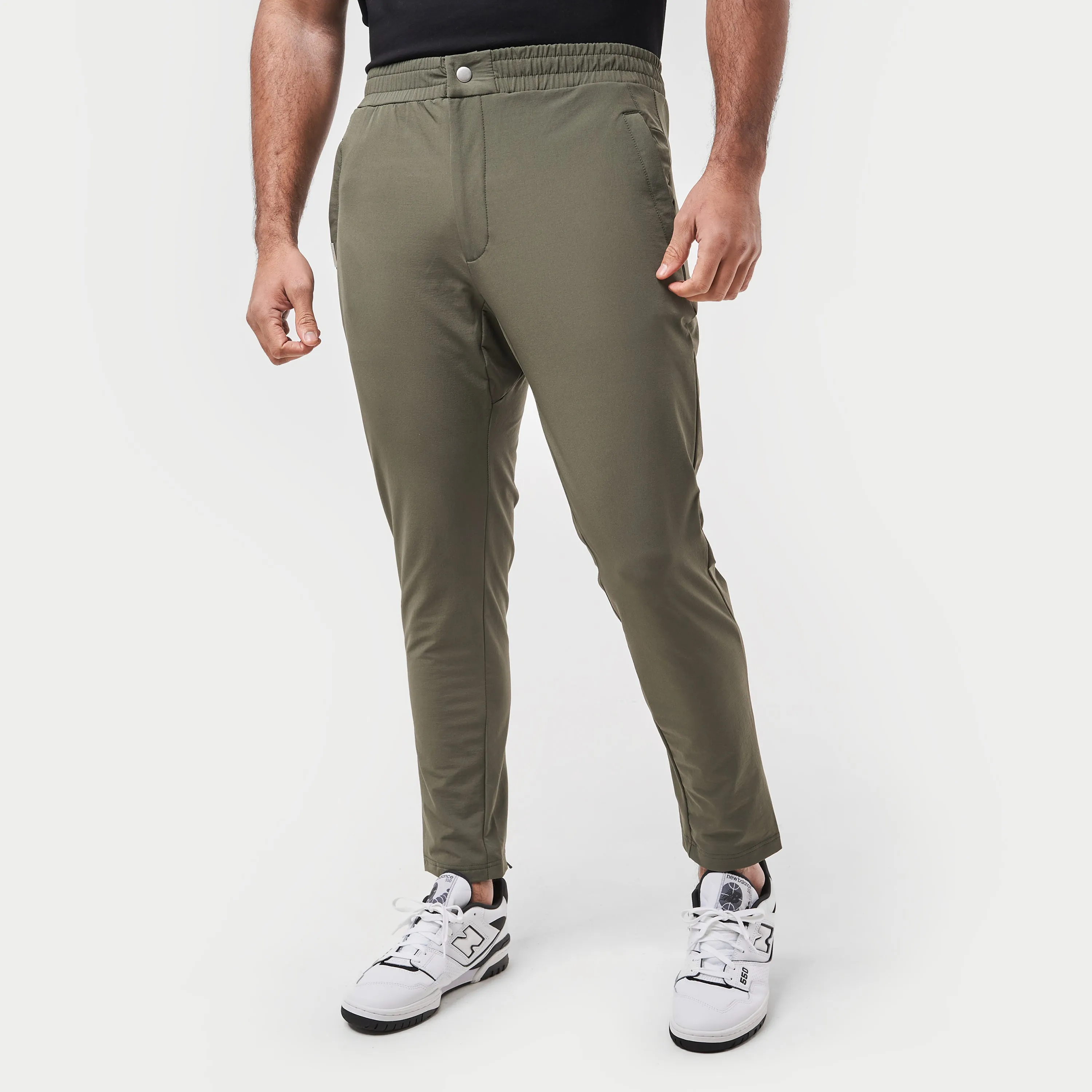 Mens Refined Tech Trouser - Dark Khaki