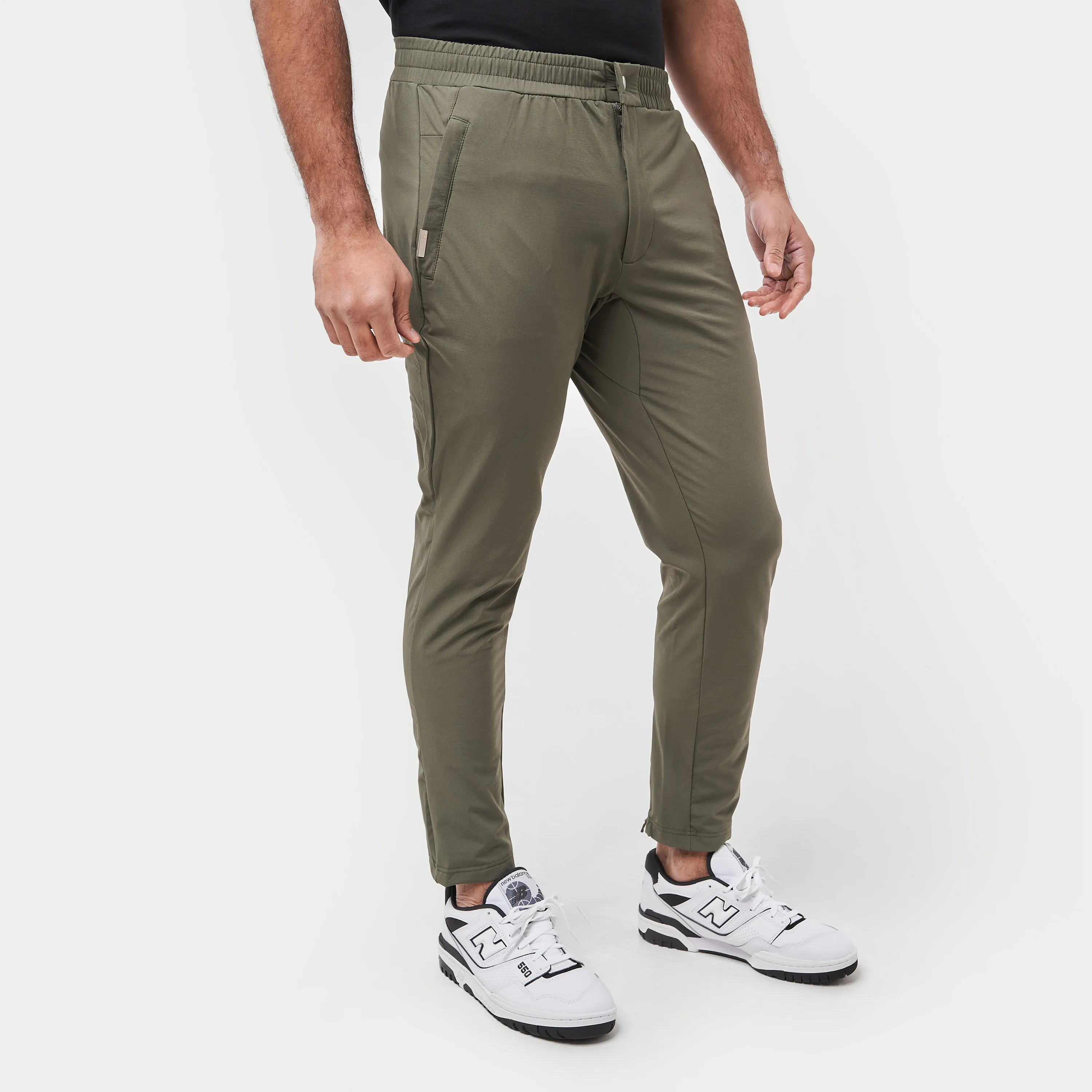 Mens Refined Tech Trouser - Dark Khaki