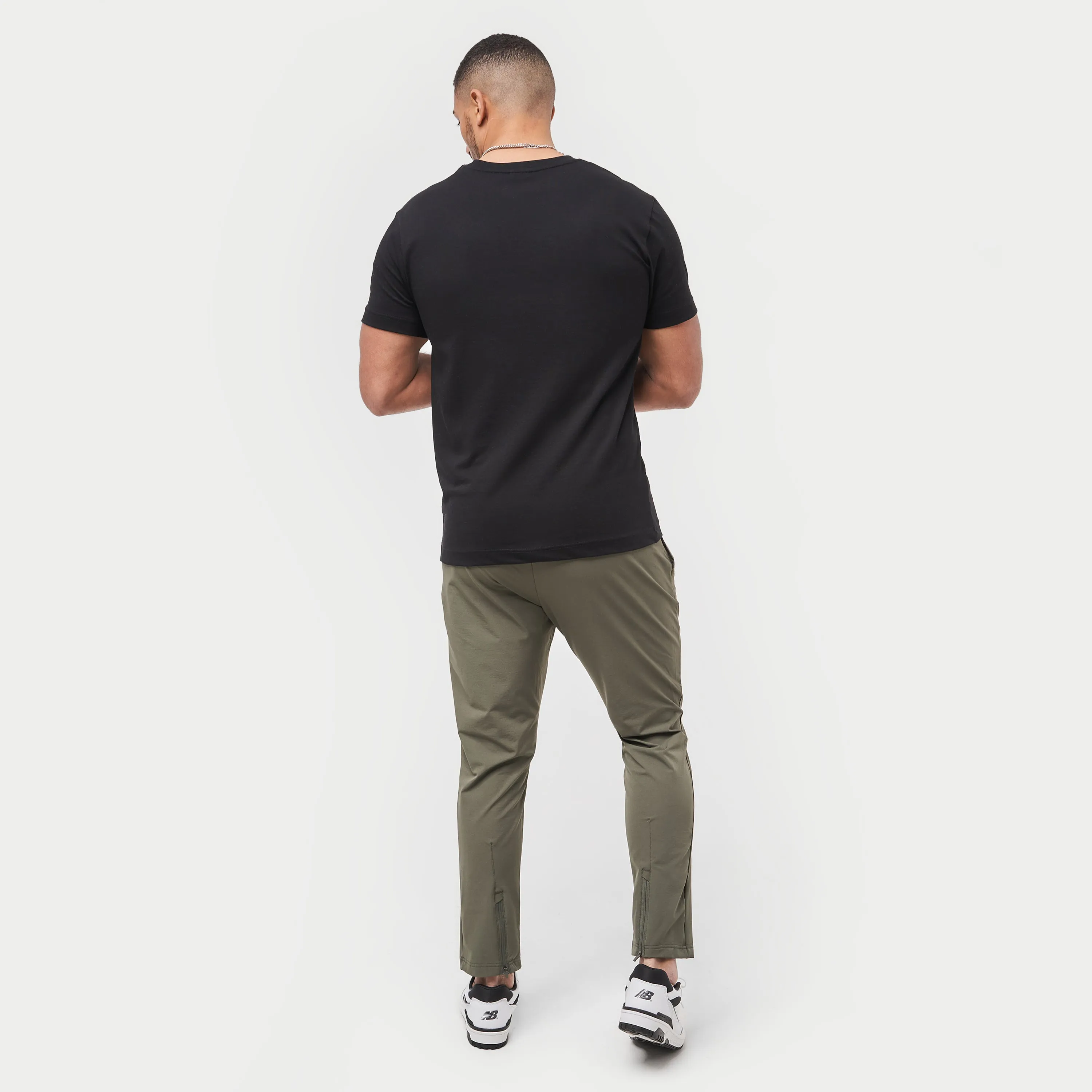 Mens Refined Tech Trouser - Dark Khaki