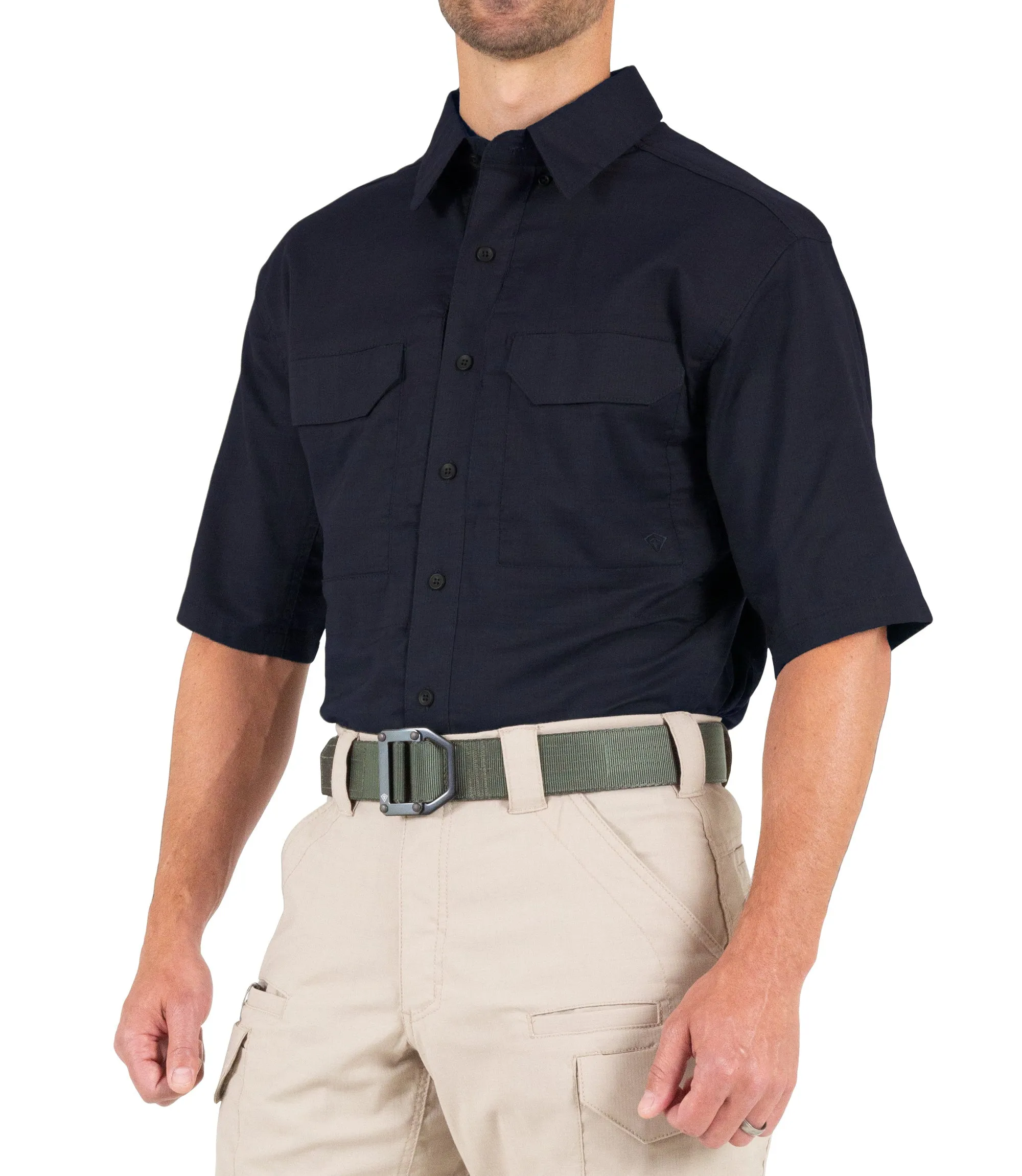 Men's V2 Tactical Short Sleeve Shirt / Midnight Navy