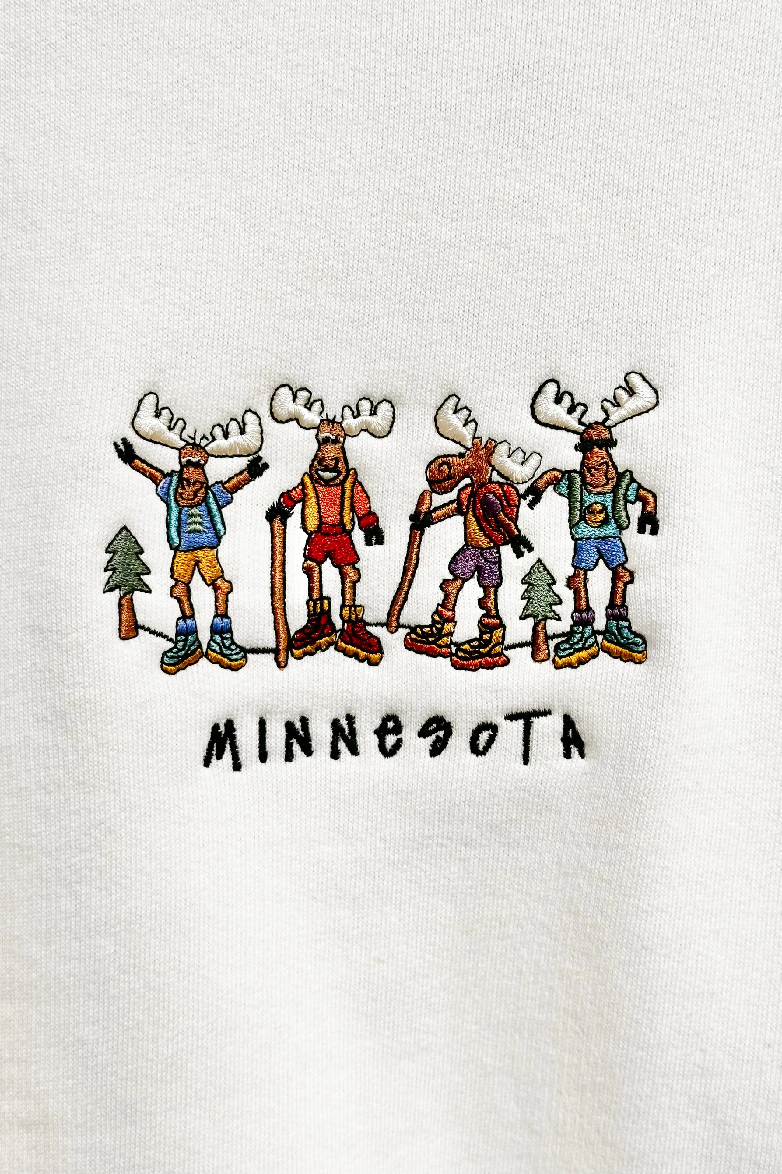 Minnesota Embroidered Sweatshirts - 2 Colors!