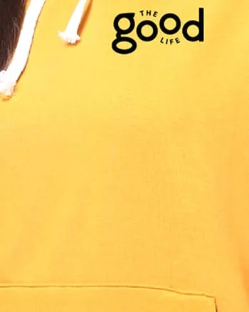 Mustard "The Good Life" Text Sweatshirt | Mustard