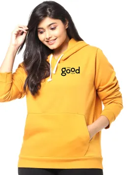 Mustard "The Good Life" Text Sweatshirt | Mustard