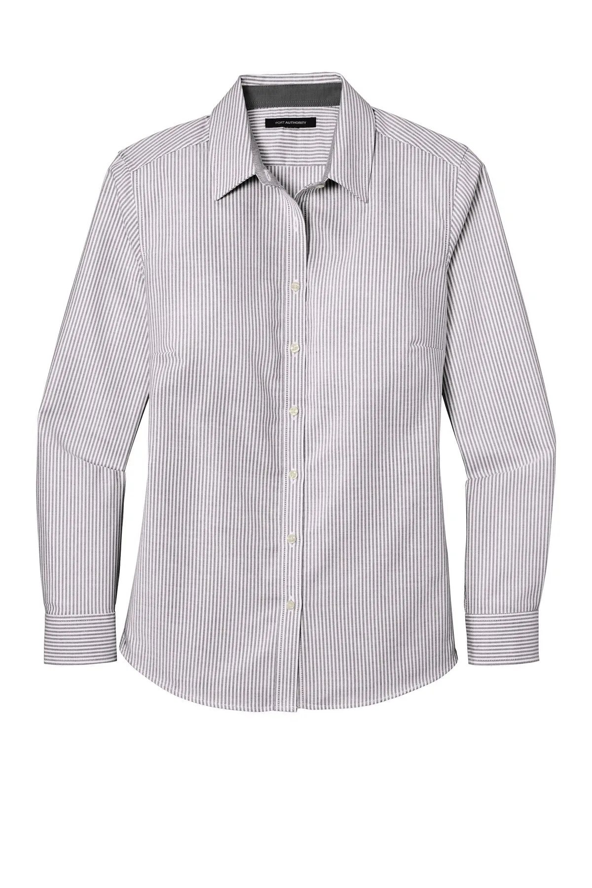 Port Authority Ladies SuperPro ™ Oxford Stripe Shirt. LW657