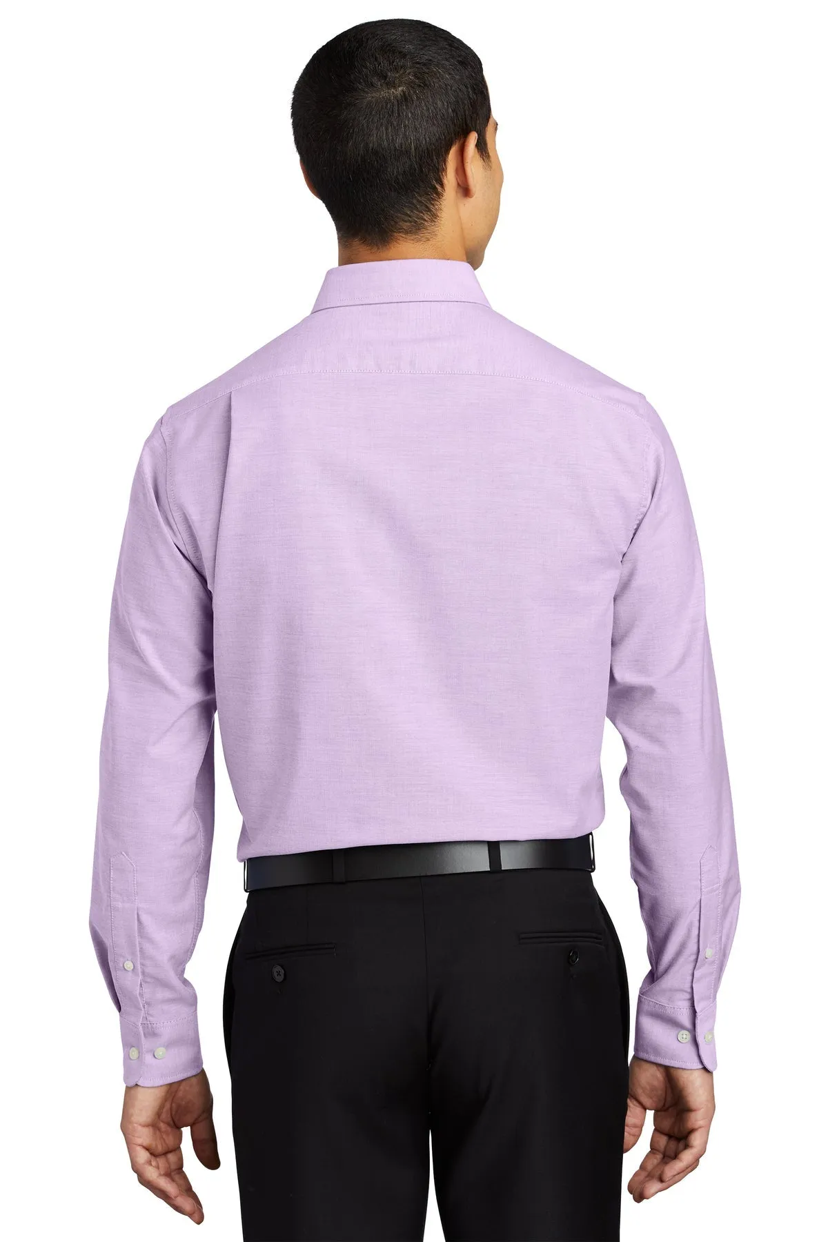 Port Authority SuperPro Custom Oxford Shirts, Soft Purple