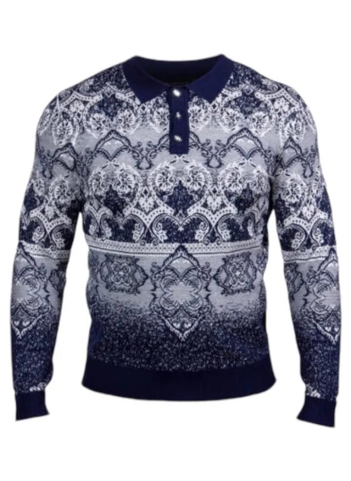 Prestige Polo Sweater JGOR NAVY SW-225