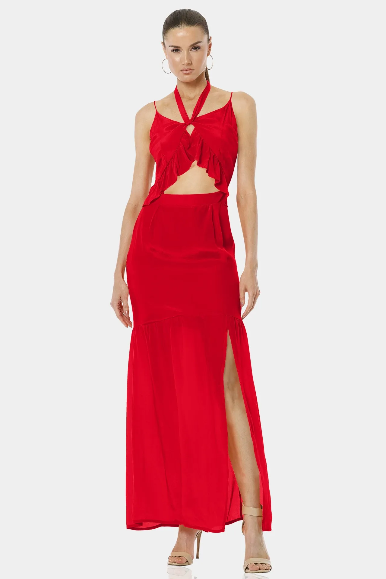 Red Stylish Maxi Dresses