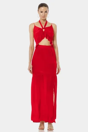 Red Stylish Maxi Dresses