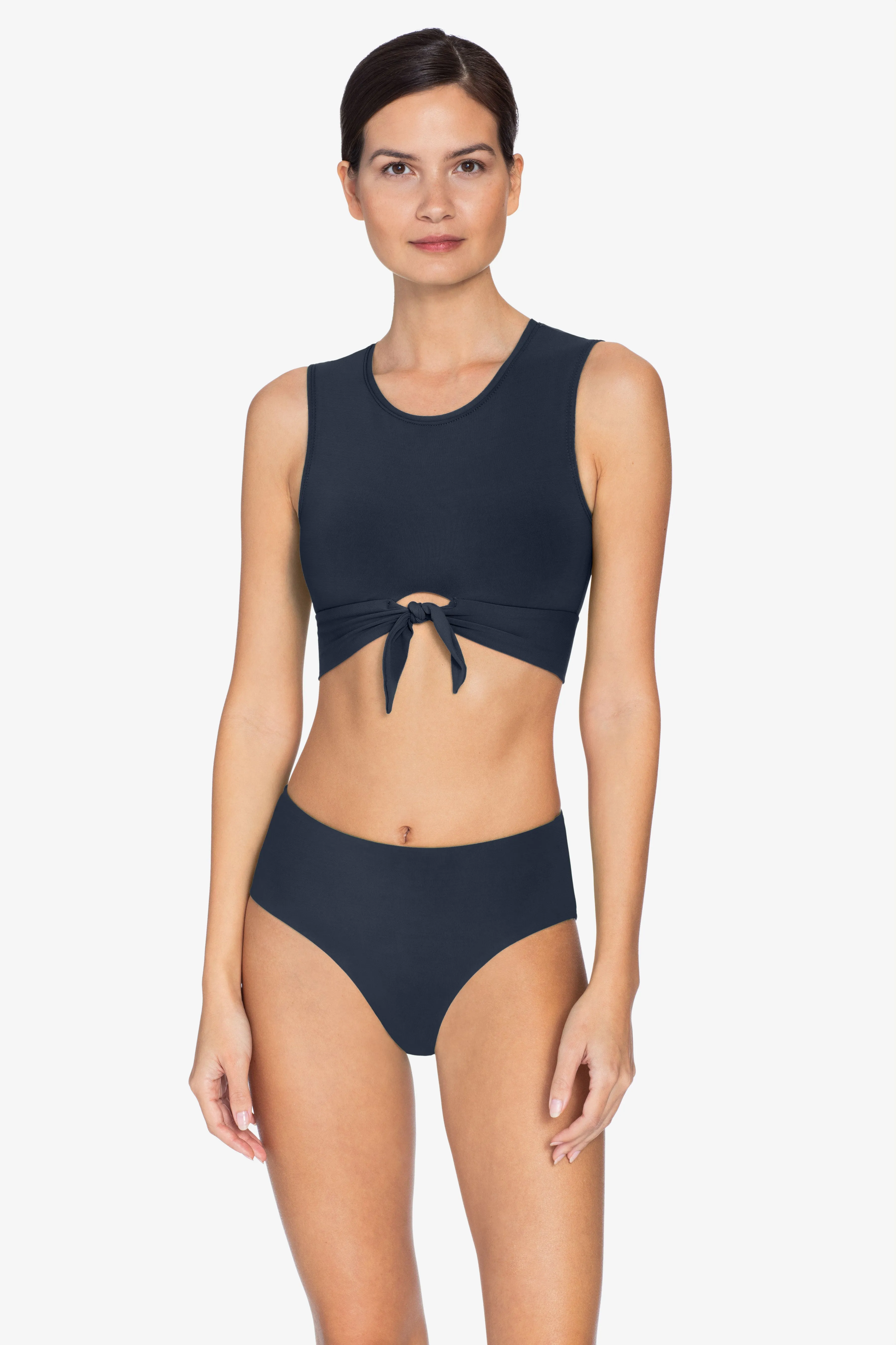 Robin Piccone Ava High Waist Bikini Bottom