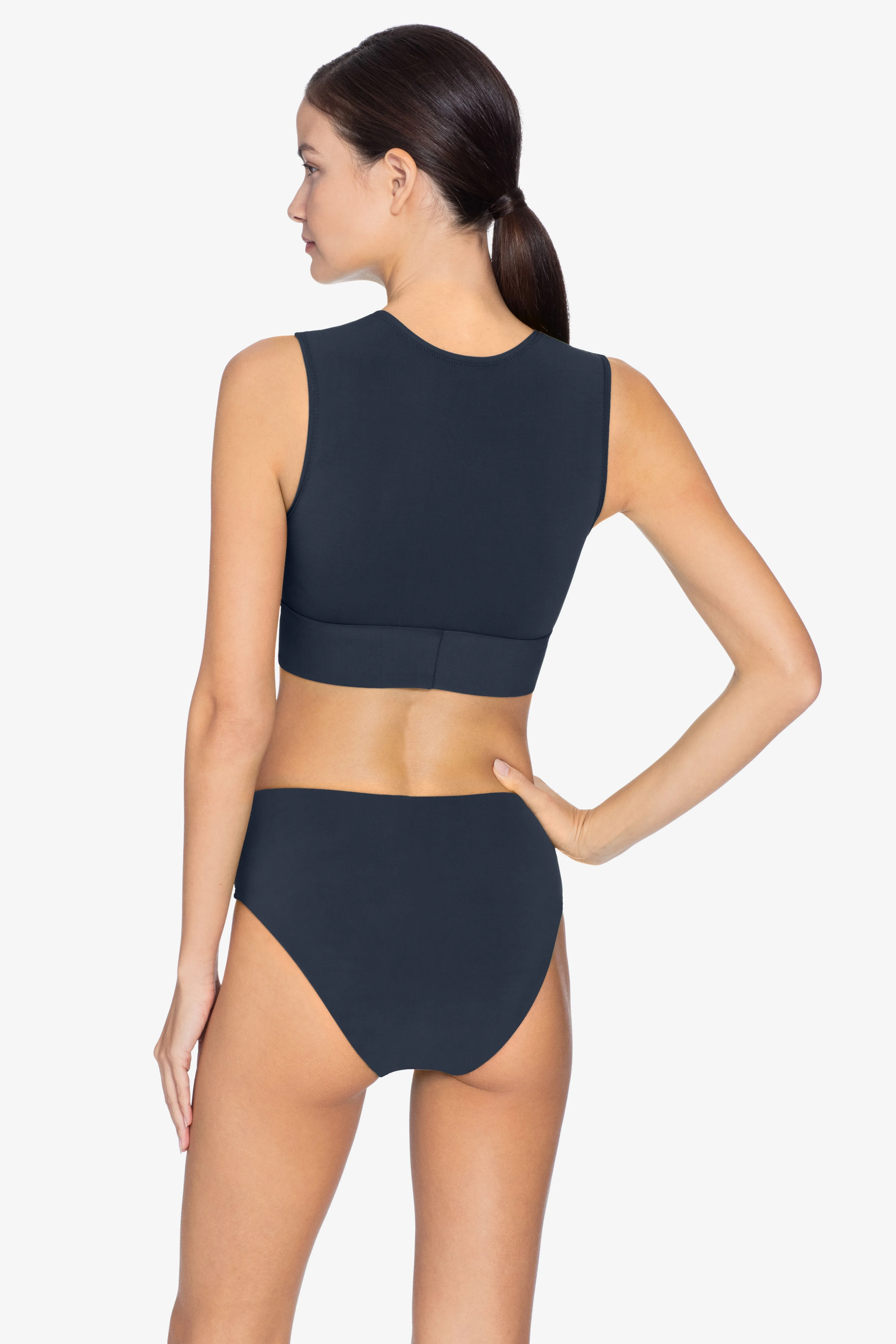 Robin Piccone Ava High Waist Bikini Bottom