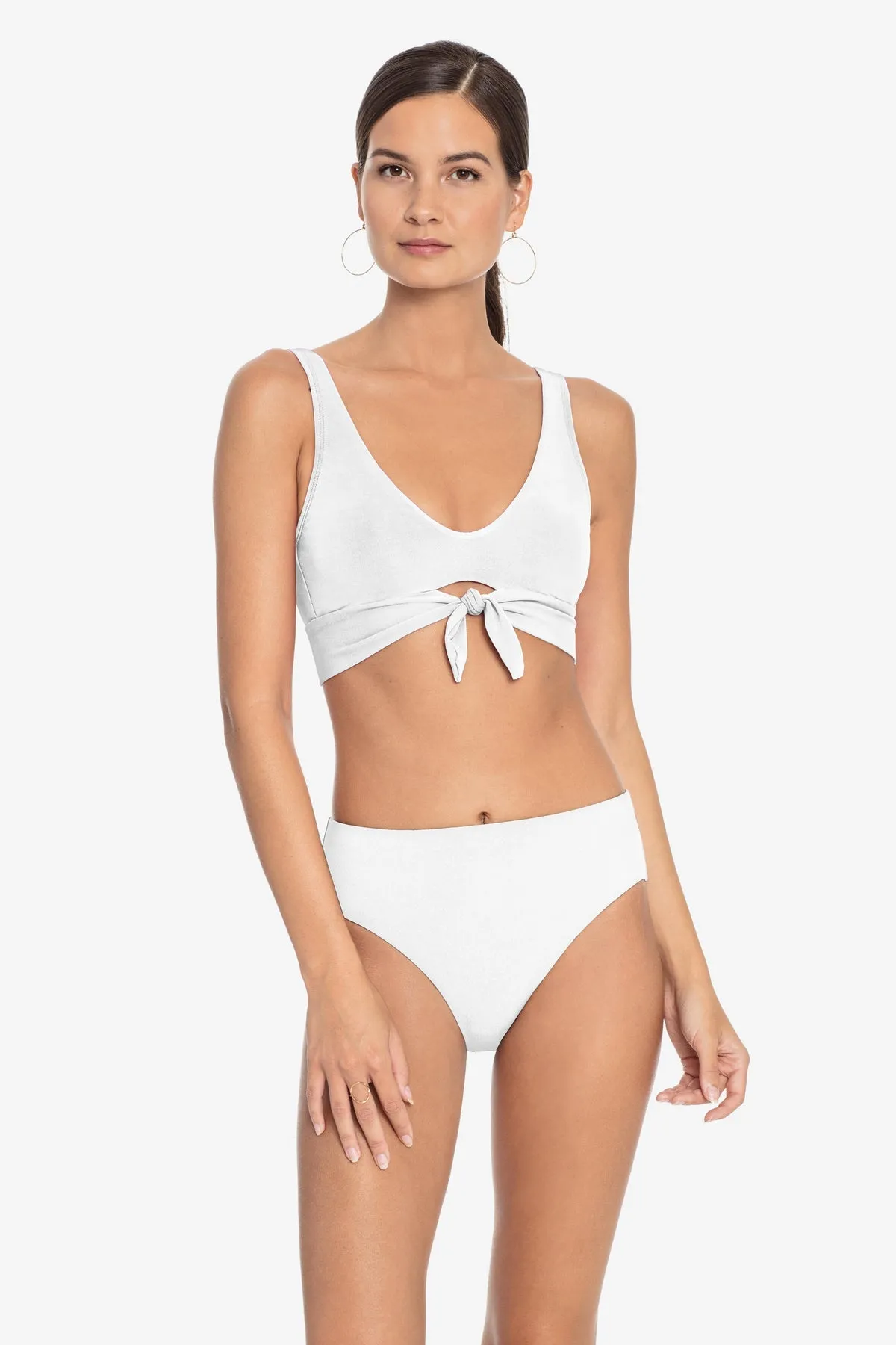 Robin Piccone Ava High Waist Bikini Bottom