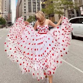 Romantic Heart Tulle Dress