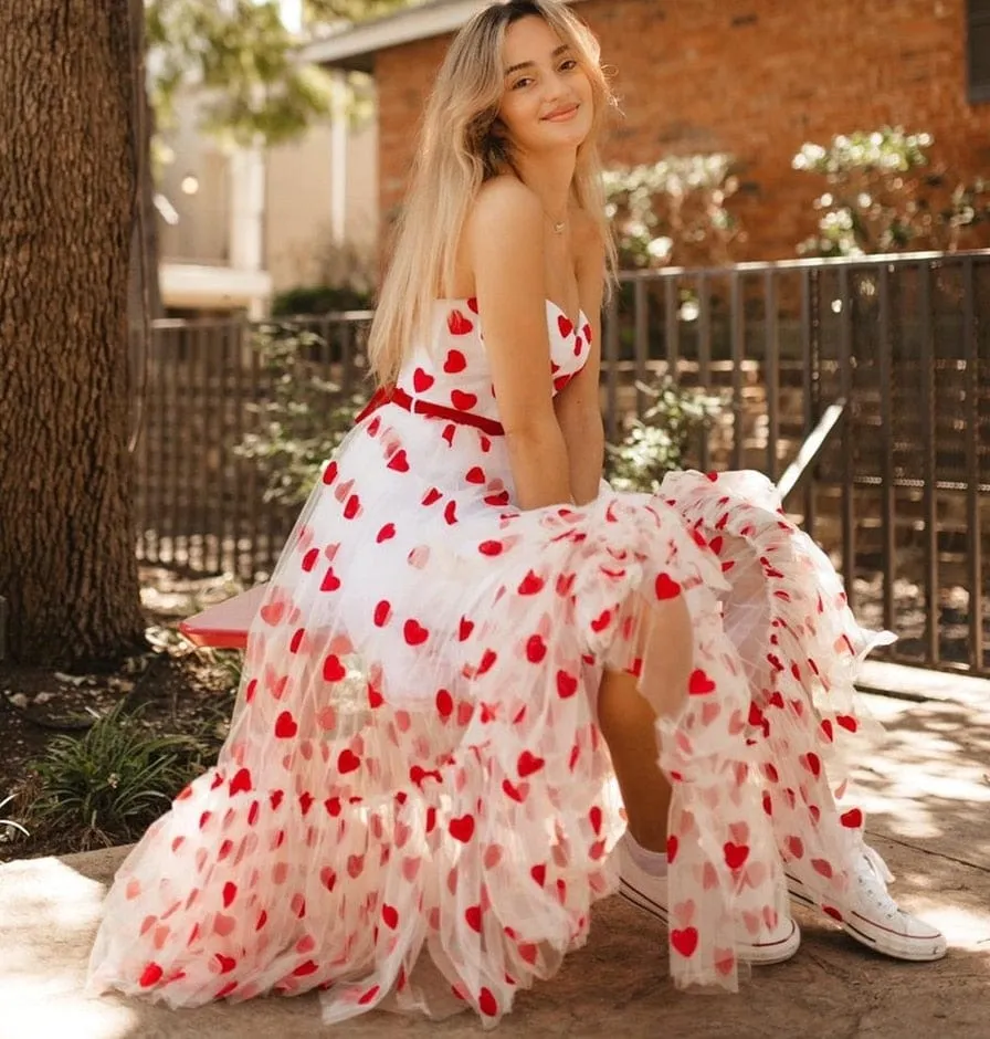 Romantic Heart Tulle Dress